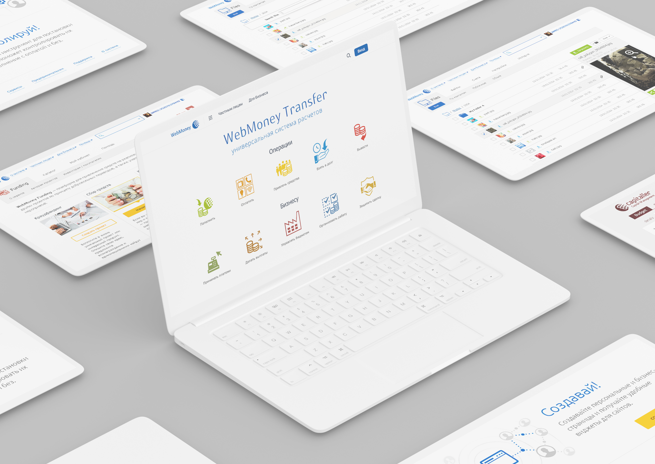 Web Design WebMoney Website (2014) — Изображение №3 — Интерфейсы на Dprofile