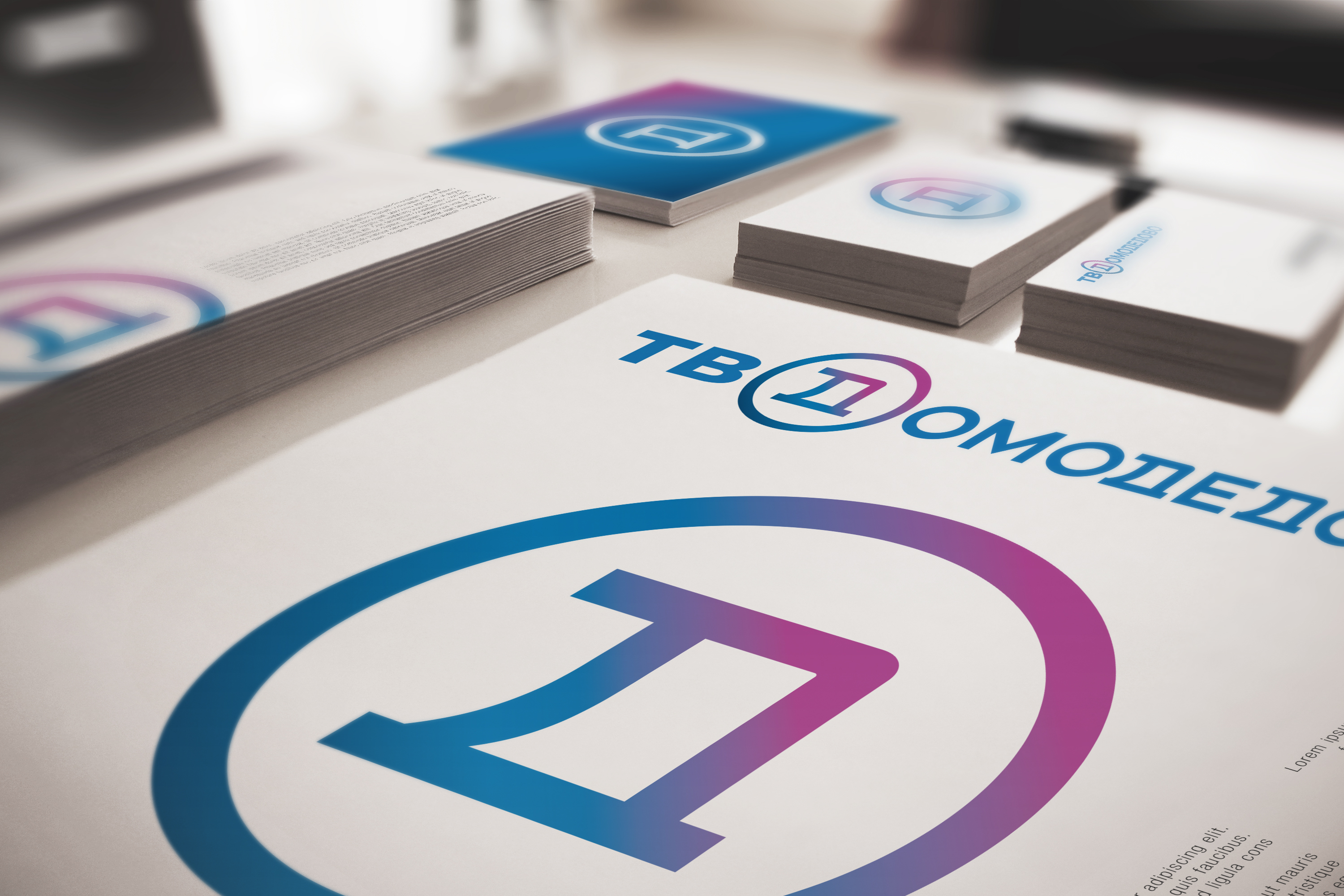Logo Design - TV Domodedovo — Изображение №2 — Брендинг на Dprofile