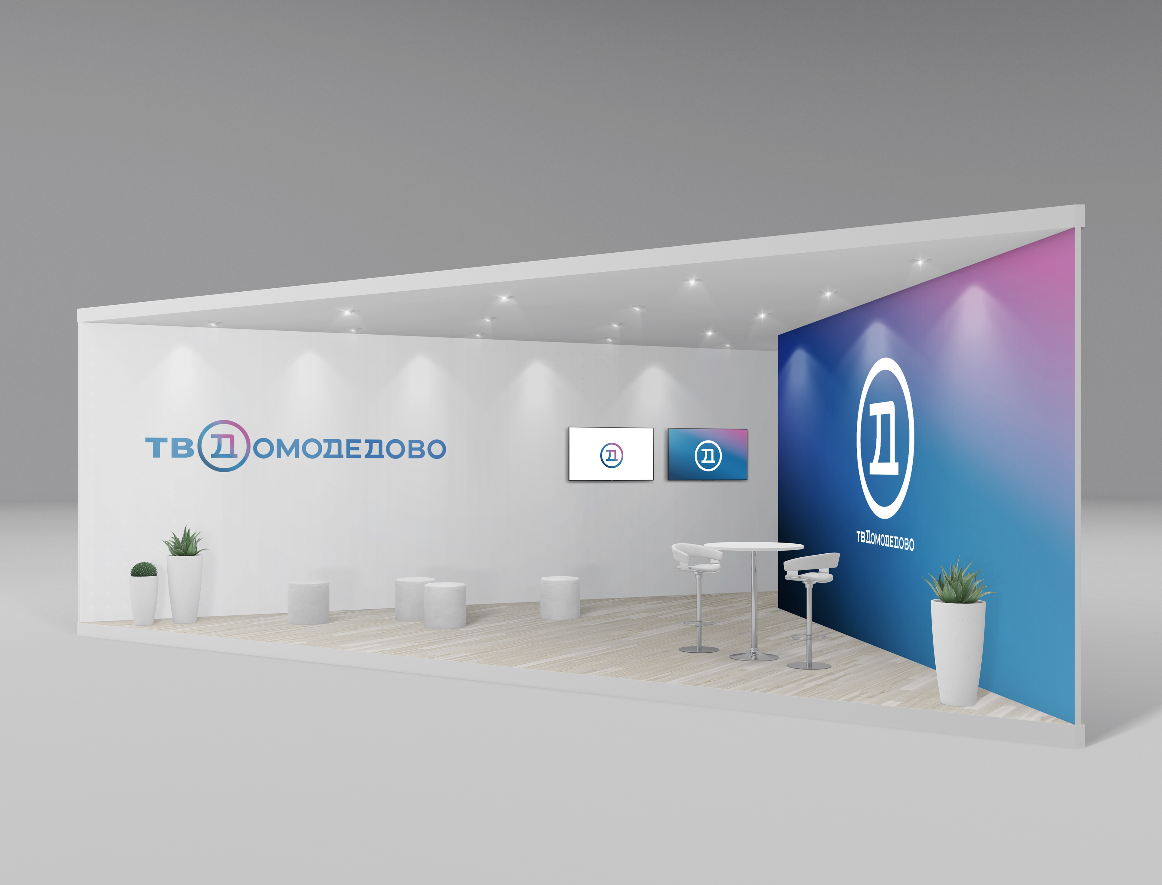 Logo Design - TV Domodedovo — Изображение №7 — Брендинг на Dprofile
