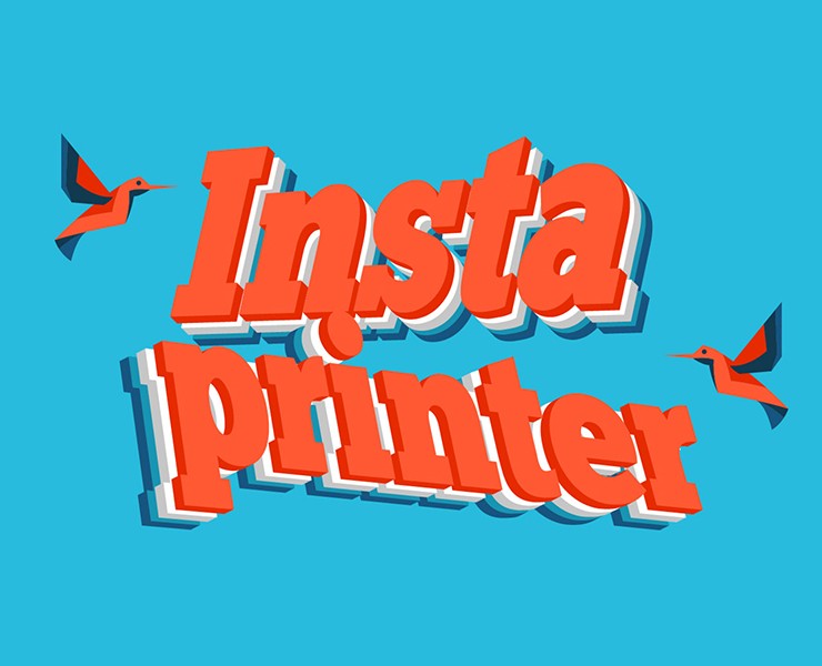 Instaprinter promo — Анимация на Dprofile