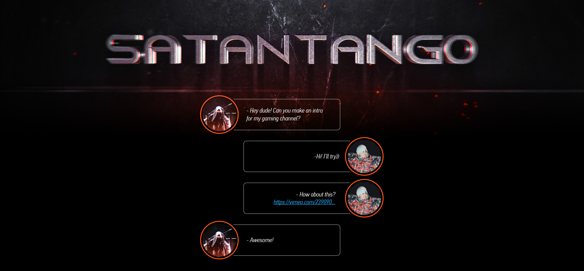 Cinematic intro for Twitch channel — Изображение №1 — Анимация на Dprofile