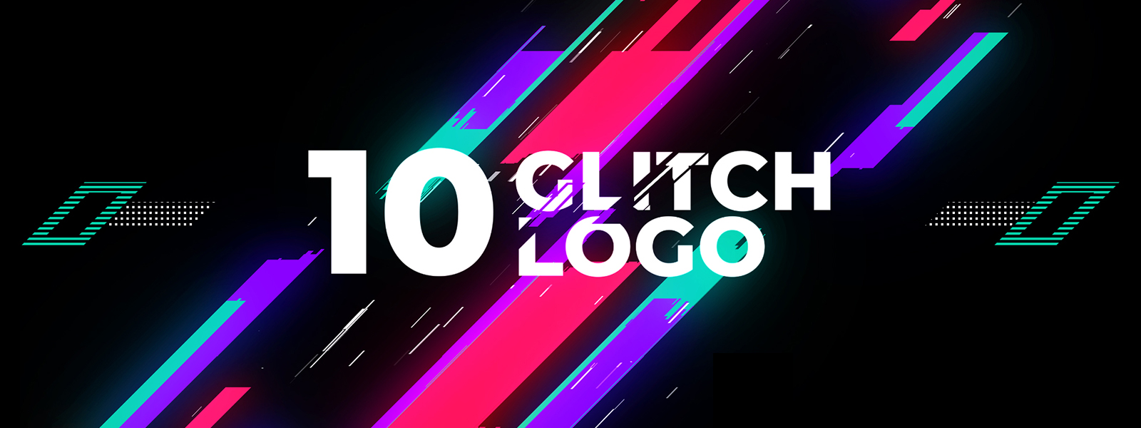 Set of 10 glitchy logo reveal — Изображение №1 — Анимация на Dprofile
