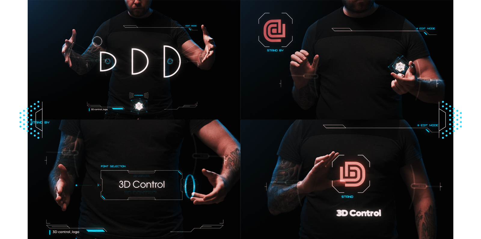 3D Control. Презентация нового лого — Изображение №4 — Анимация на Dprofile