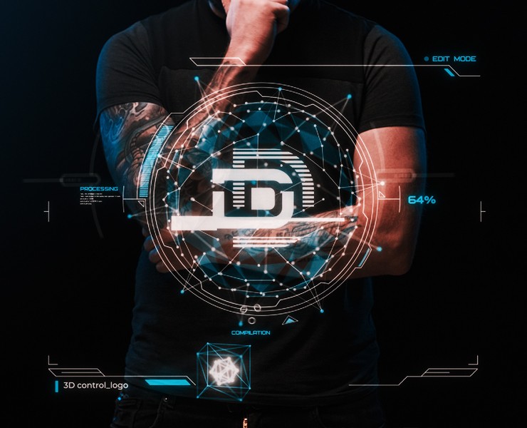 3D Control. Презентация нового лого — Анимация на Dprofile