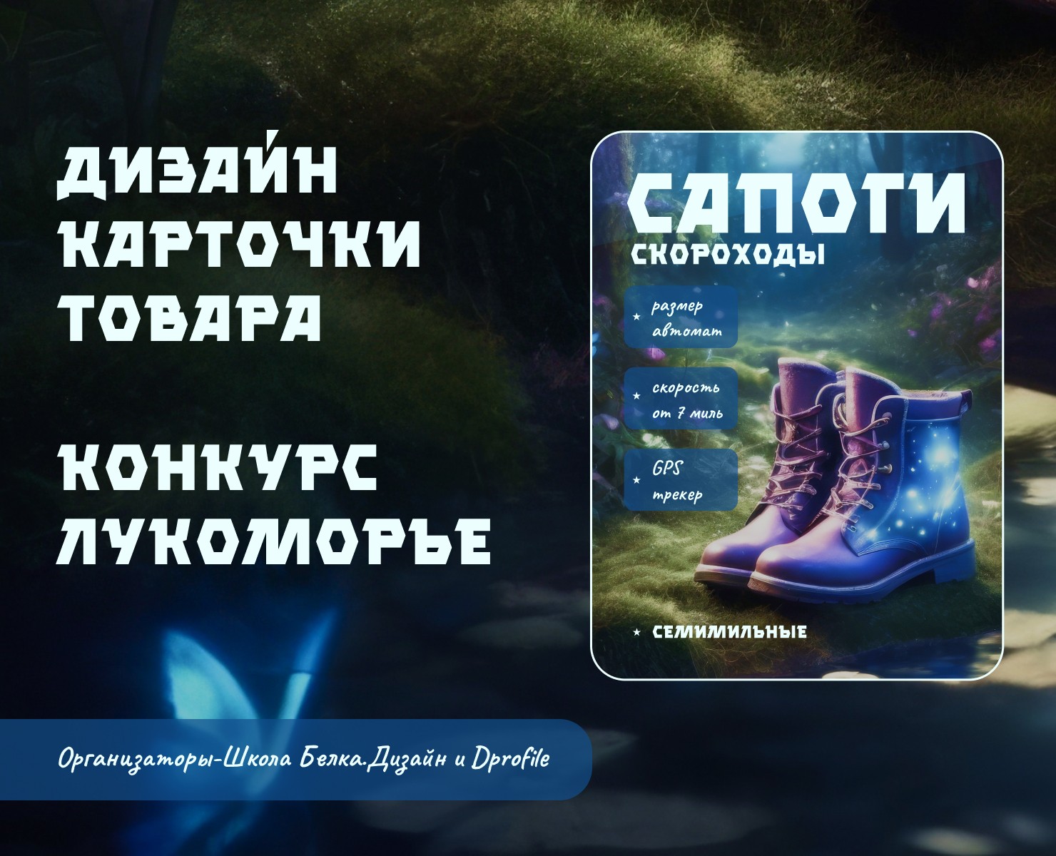 Дизайн карточки товара для конкурса Лукоморье — Графика, Маркетинг на Dprofile