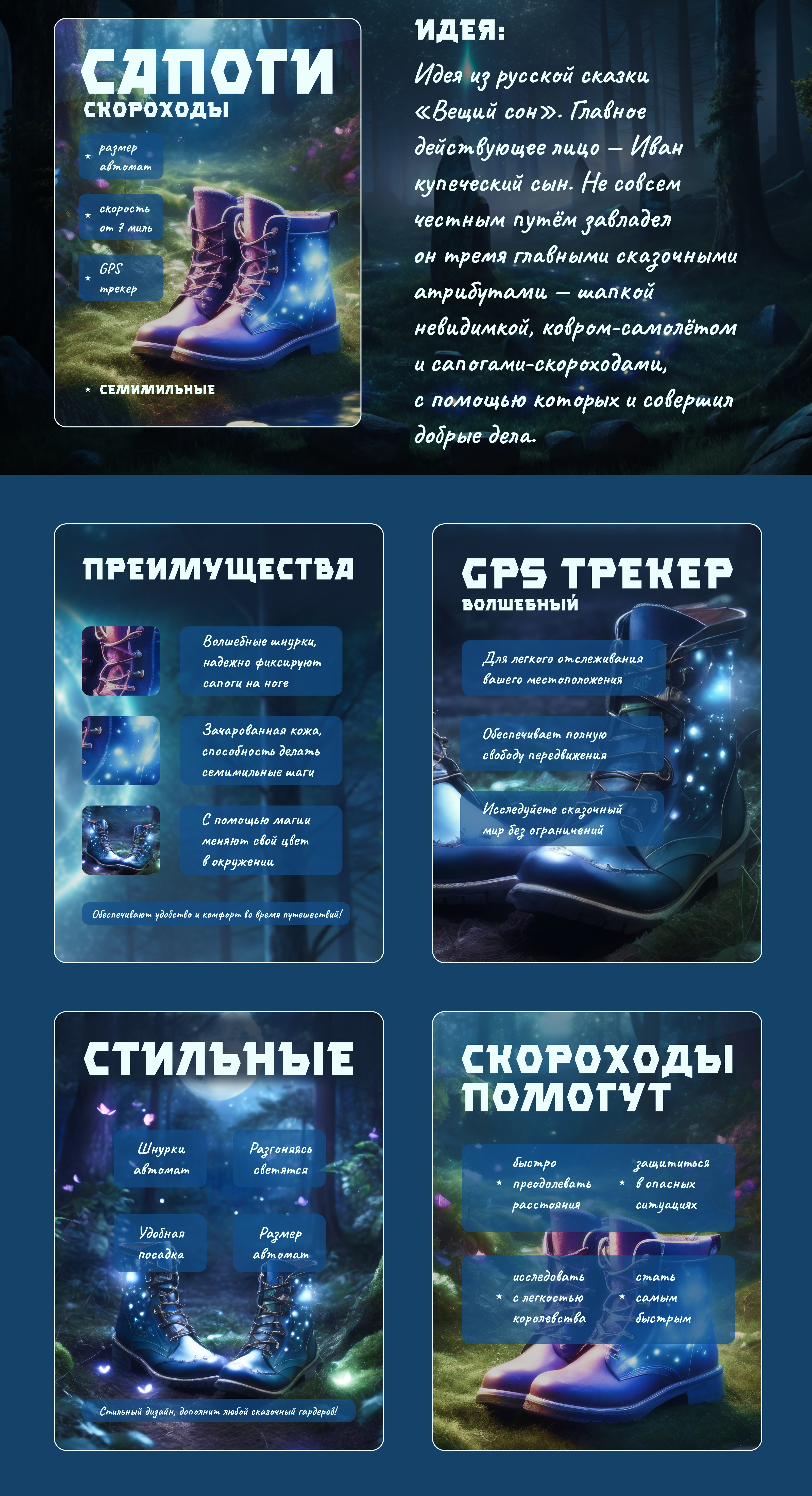 Дизайн карточки товара для конкурса Лукоморье — Изображение №3 — Графика, Маркетинг на Dprofile