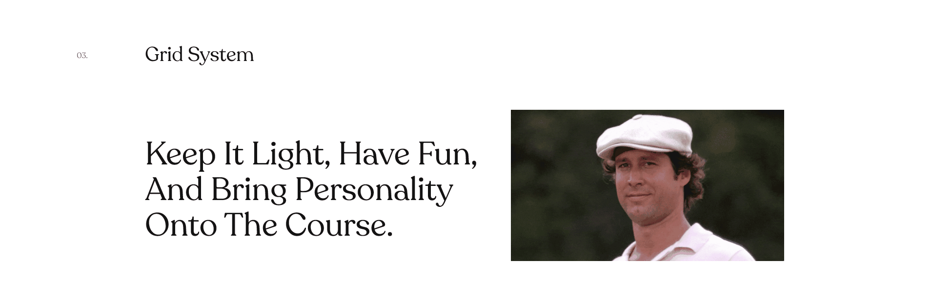 William Murray Golf — Redesign Concept — Изображение №4 — Интерфейсы на Dprofile