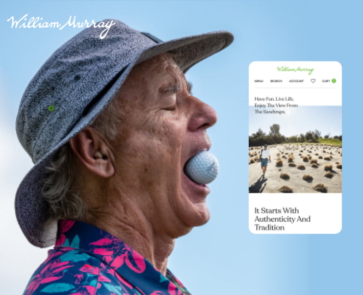 William Murray Golf — Redesign Concept — Интерфейсы на Dprofile