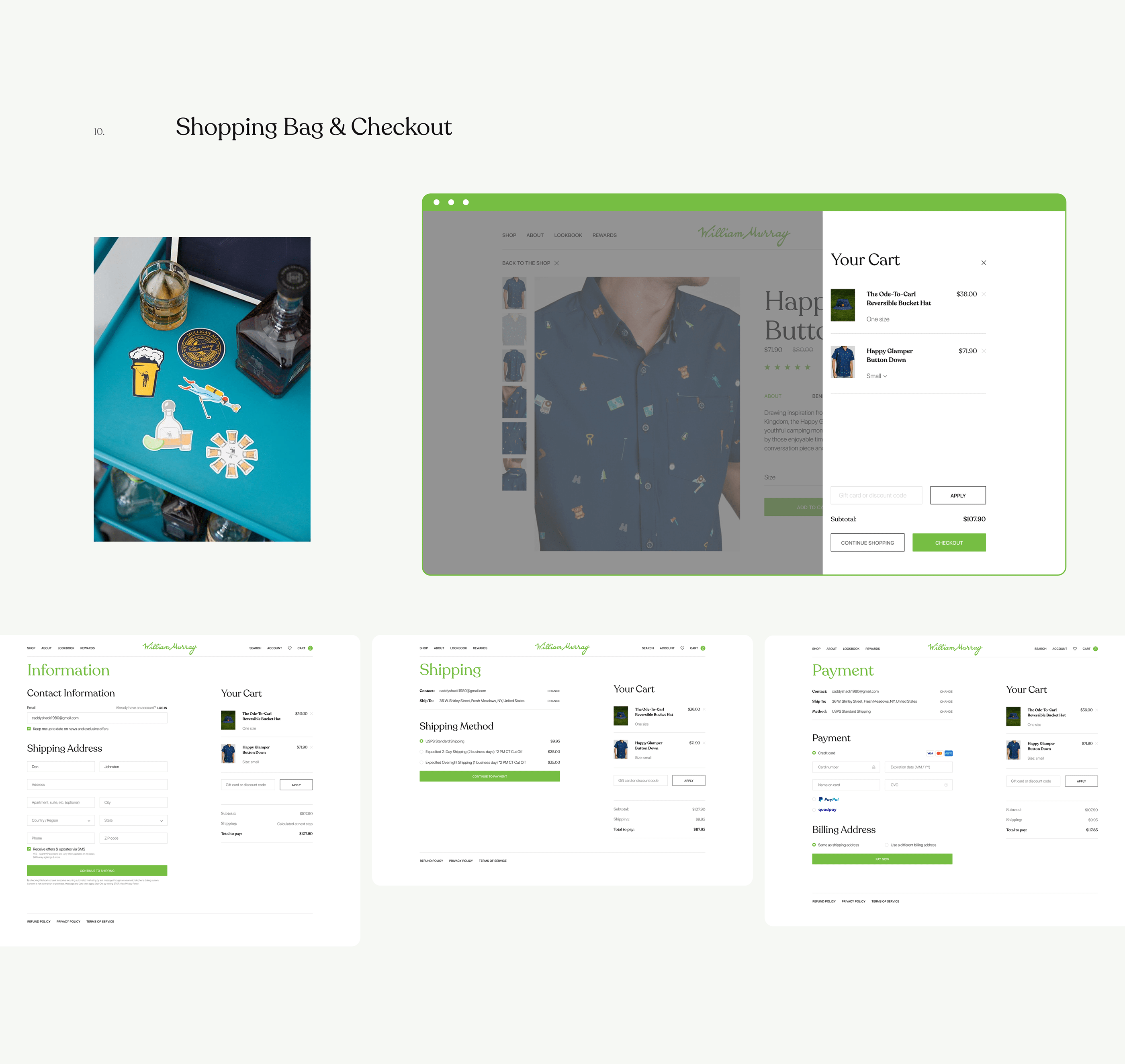 William Murray Golf — Redesign Concept — Изображение №13 — Интерфейсы на Dprofile