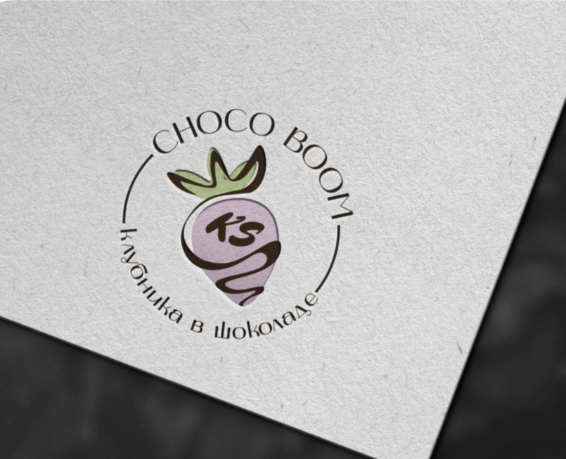 Логотип "CHOCO BOOM" — Интерфейсы на Dprofile