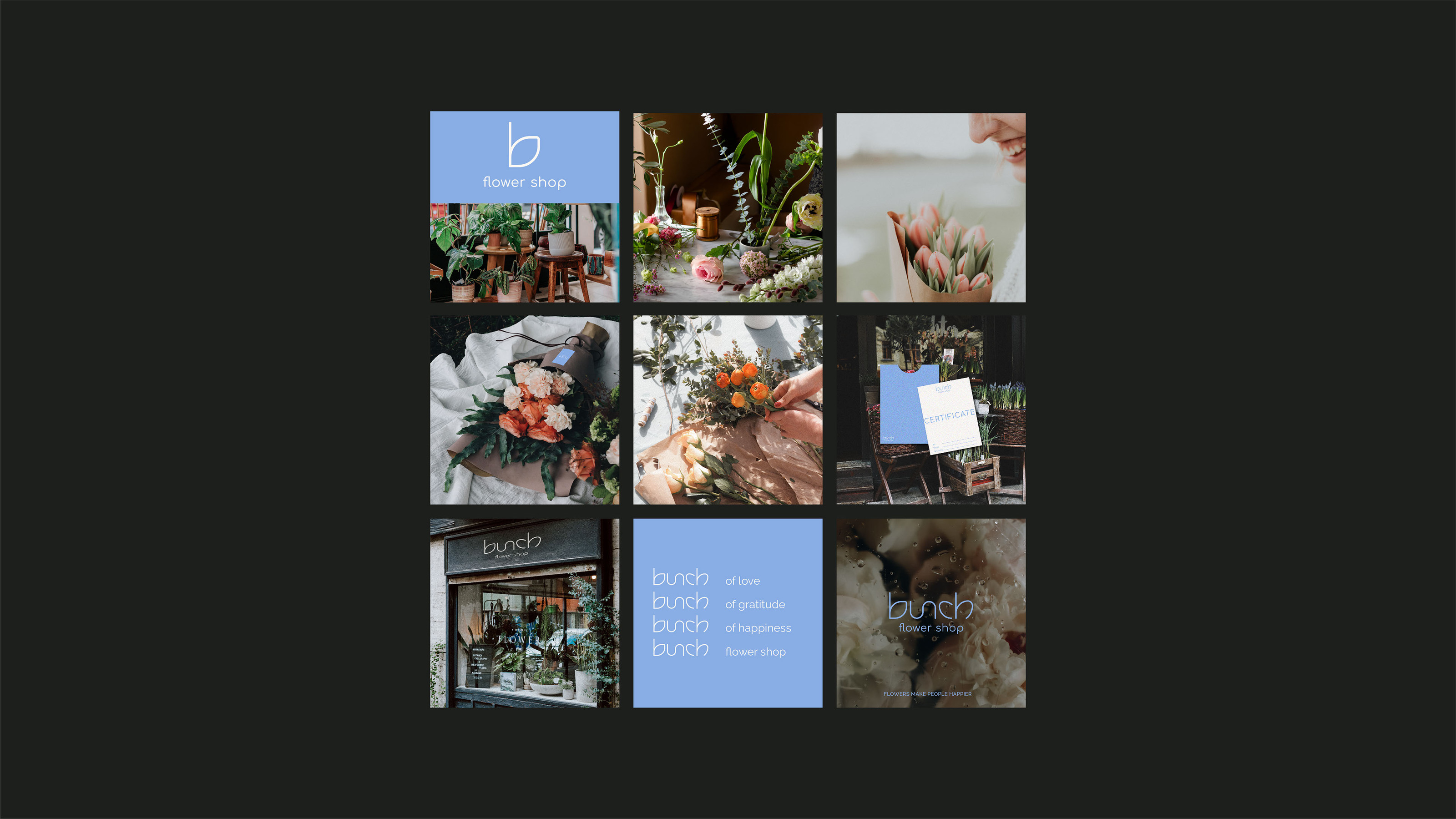 Bunch, brand identity, фирменный стиль — Изображение №7 — Брендинг на Dprofile