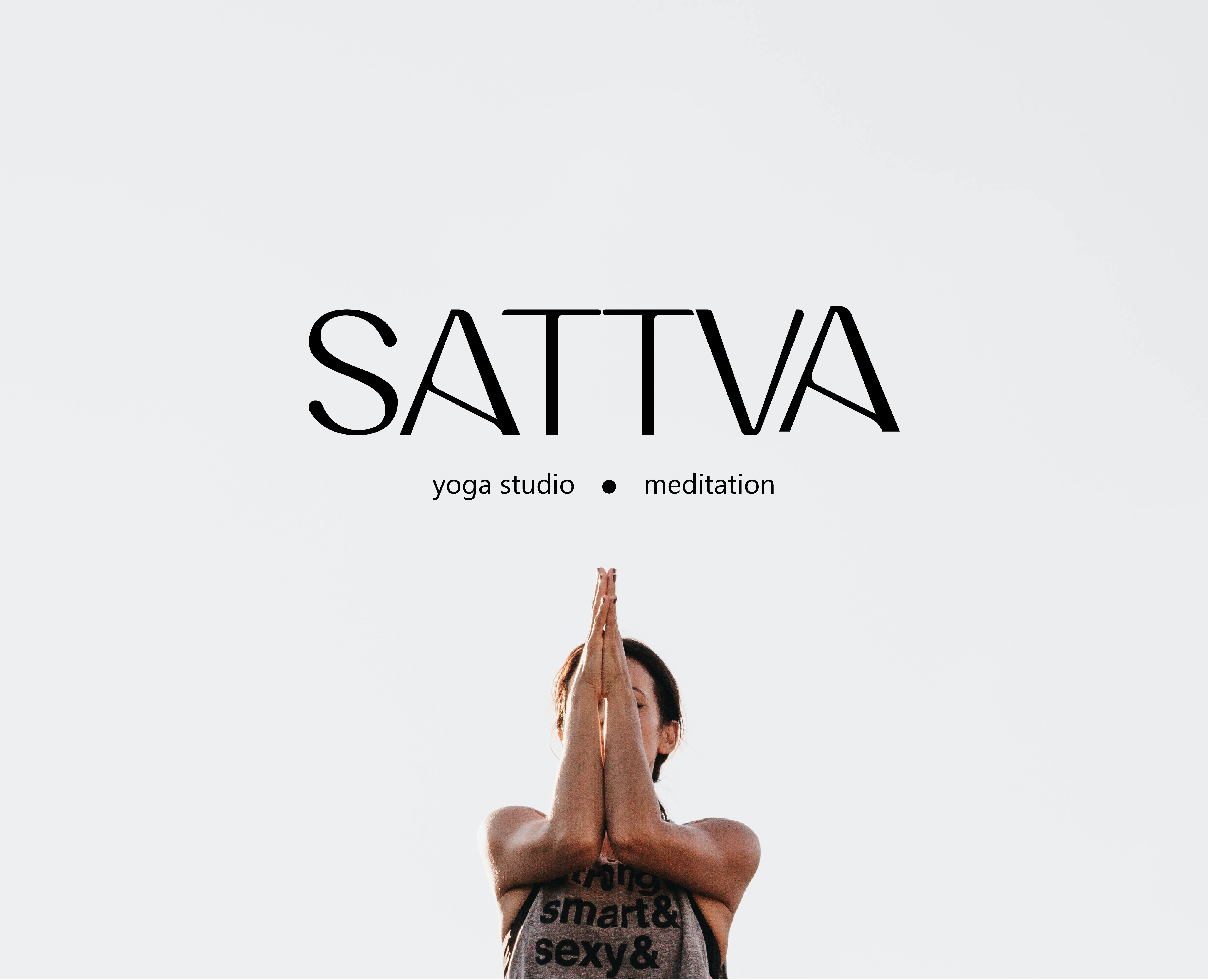Фирменный стиль для студии йоги SATTVA — Брендинг на Dprofile