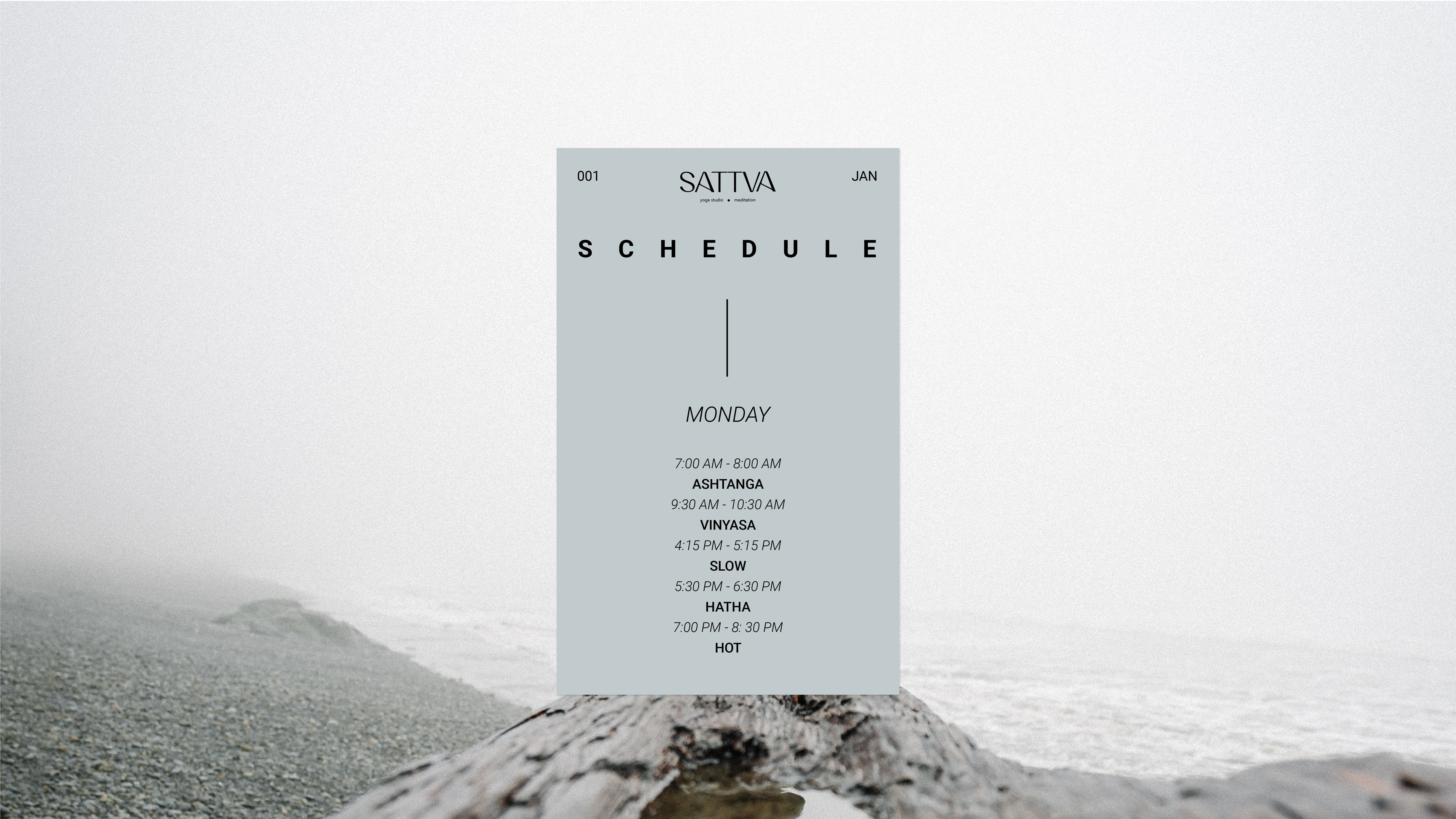 Фирменный стиль для студии йоги SATTVA — Изображение №7 — Брендинг на Dprofile