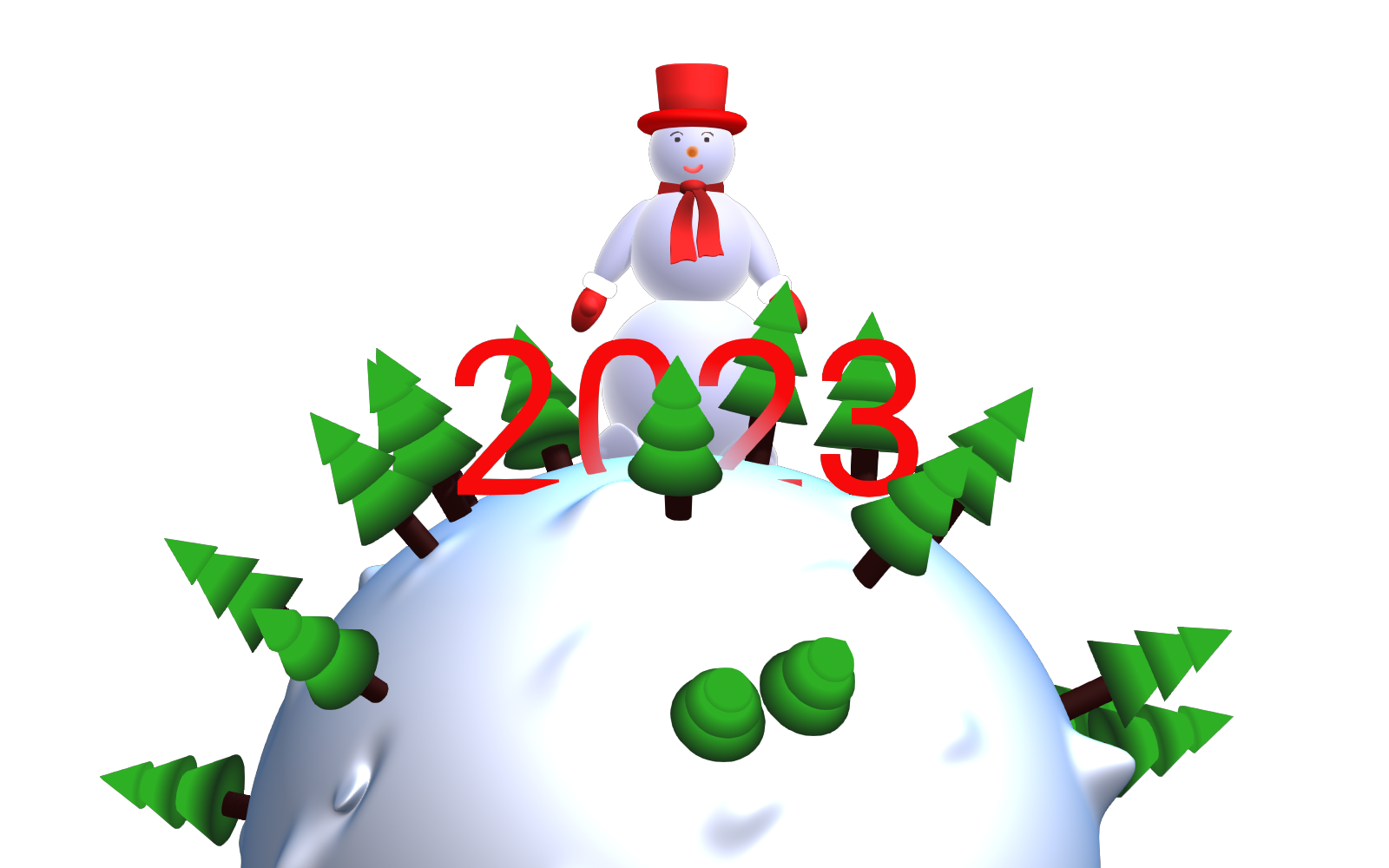 СНЕГОВИК АНИМАЦИЯ — Изображение №1 — 3D, Анимация на Dprofile