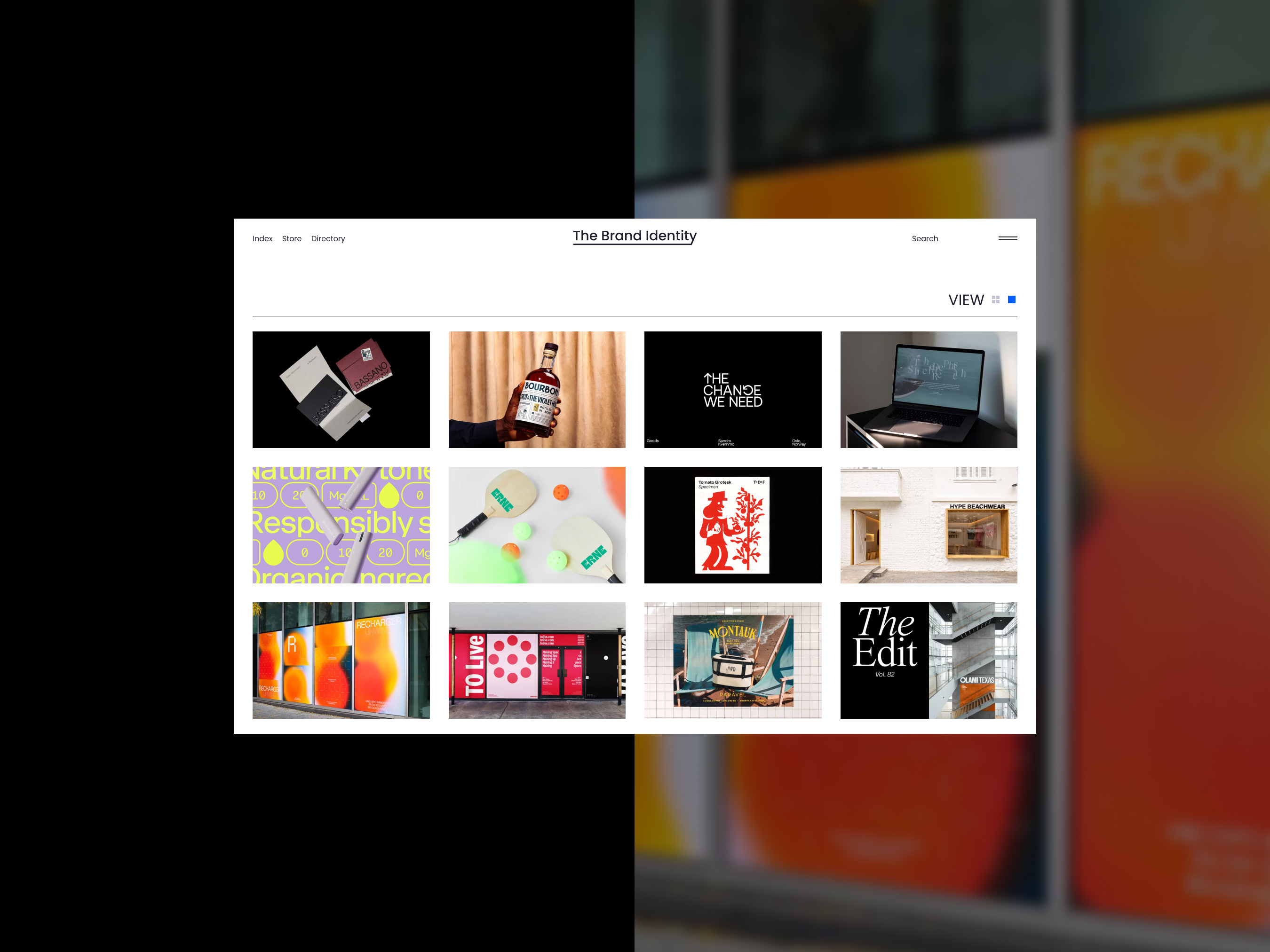 The Brand Identity — Изображение №3 — Интерфейсы на Dprofile