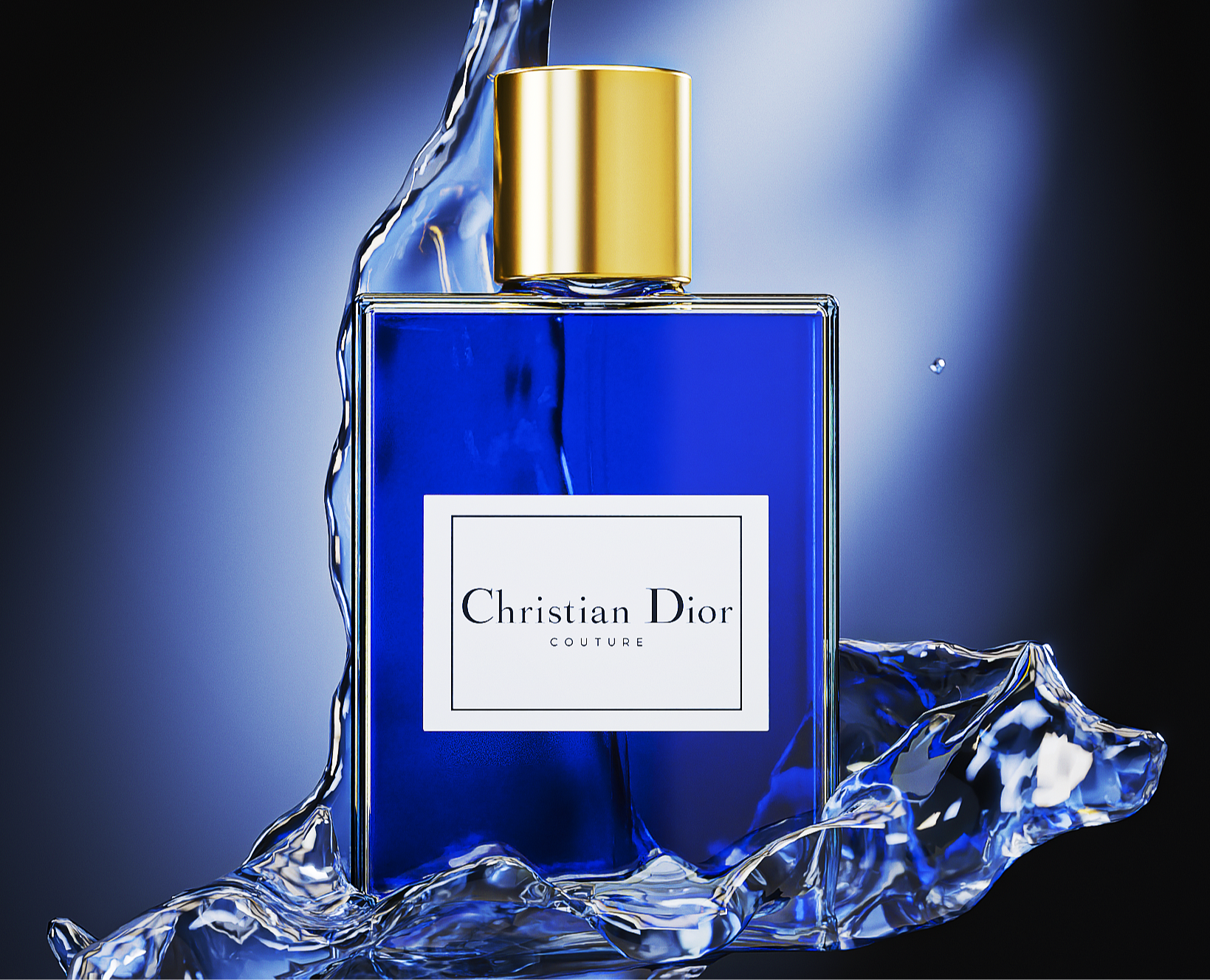 Dior Perfume Presentation — 3D Product Visualization — Брендинг, 3D на Dprofile