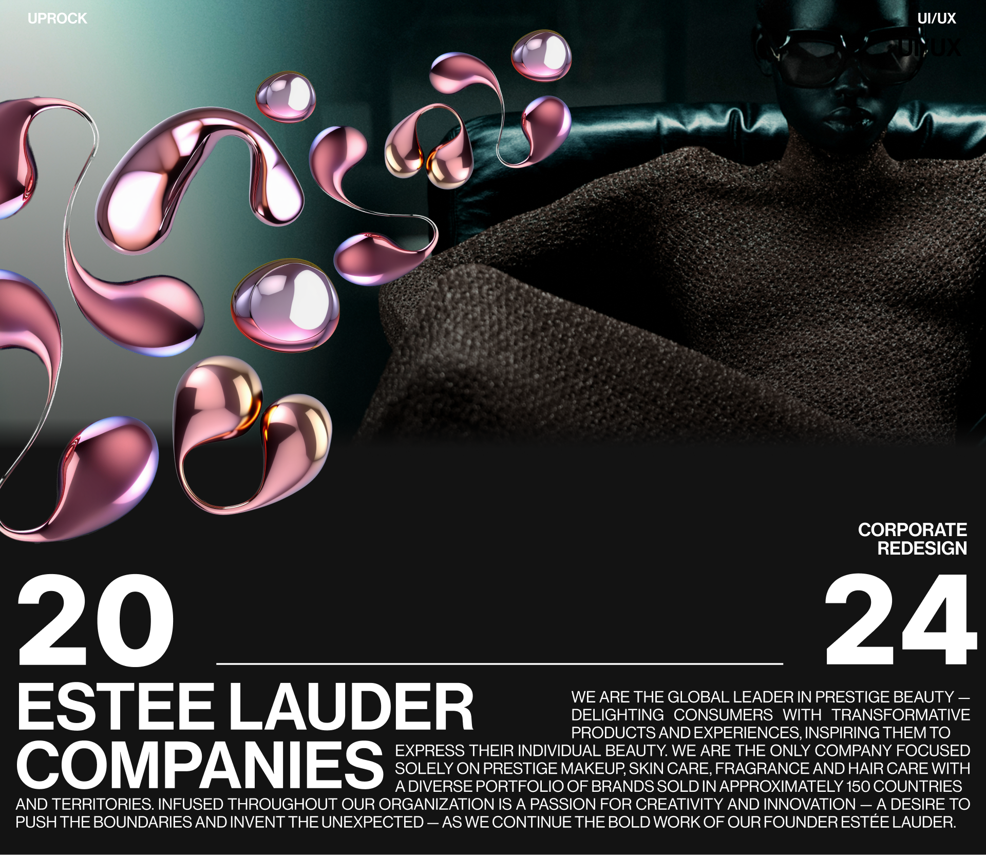 ESTEE LAUDER COMPANIES | Redesign concept — Изображение №1 — Интерфейсы на Dprofile