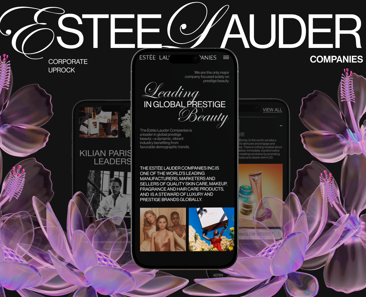 ESTEE LAUDER COMPANIES | Redesign concept — Интерфейсы на Dprofile