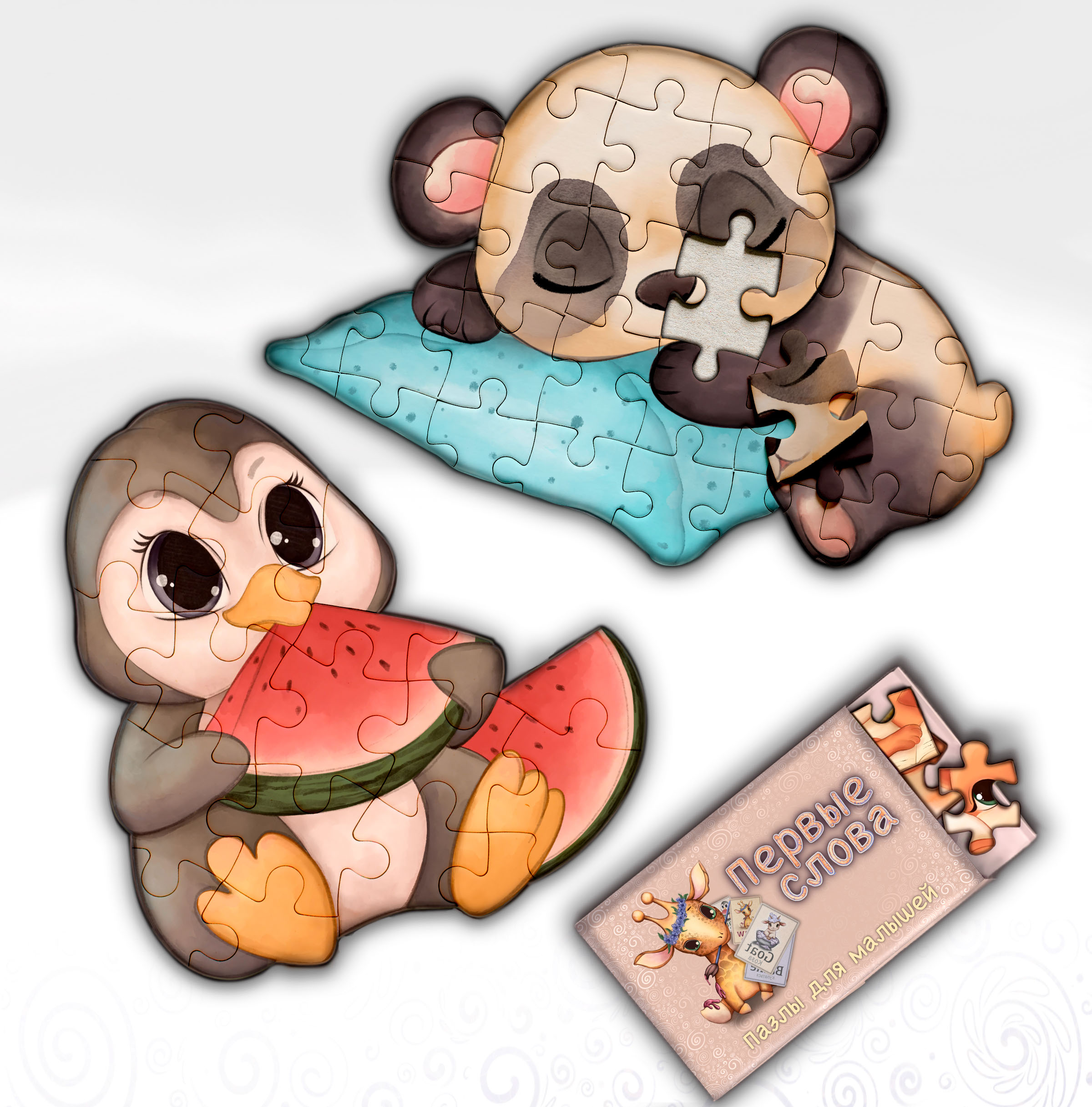 Memory cards.A child's game. Puzzles. Coloring book. — Изображение №10 — Брендинг, Иллюстрация на Dprofile