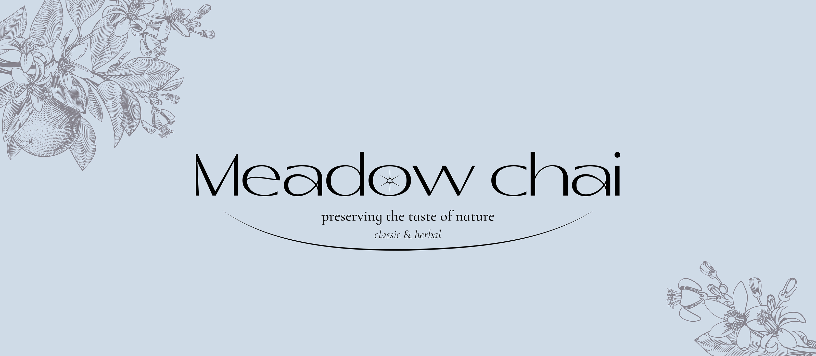 Айдентика и интернет-магазин для бренда чая | Meadow chai — Изображение №1 — Интерфейсы, Брендинг на Dprofile