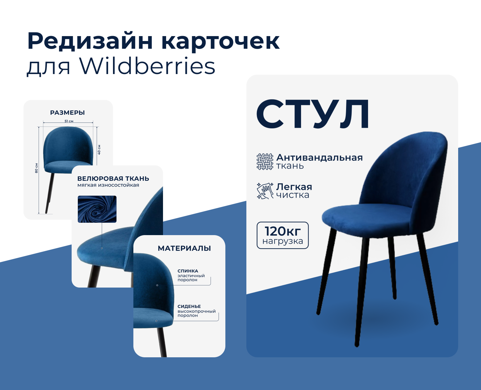 Редизайн карточек для Wildberries на Dprofile