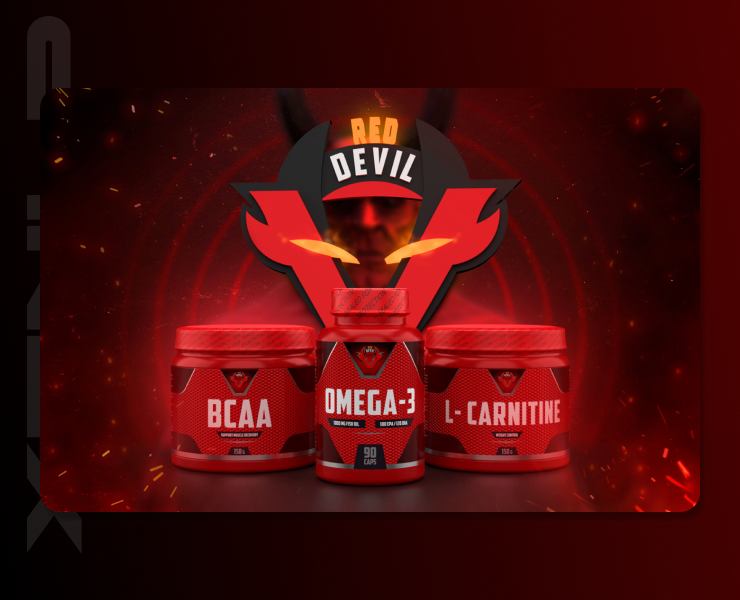 Red Devil — Брендинг, 3D на Dprofile