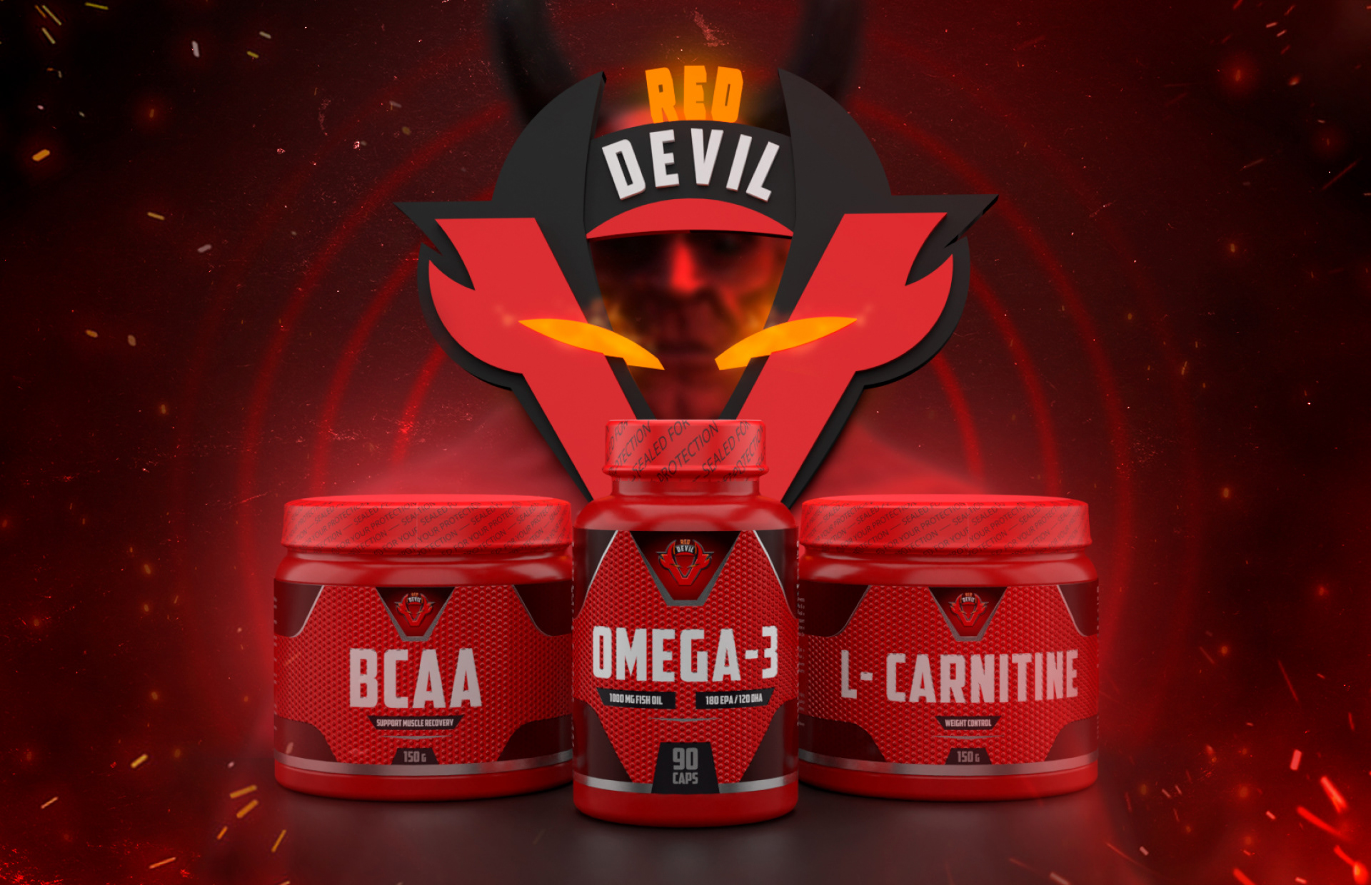 Red Devil — Изображение №4 — Брендинг, 3D на Dprofile