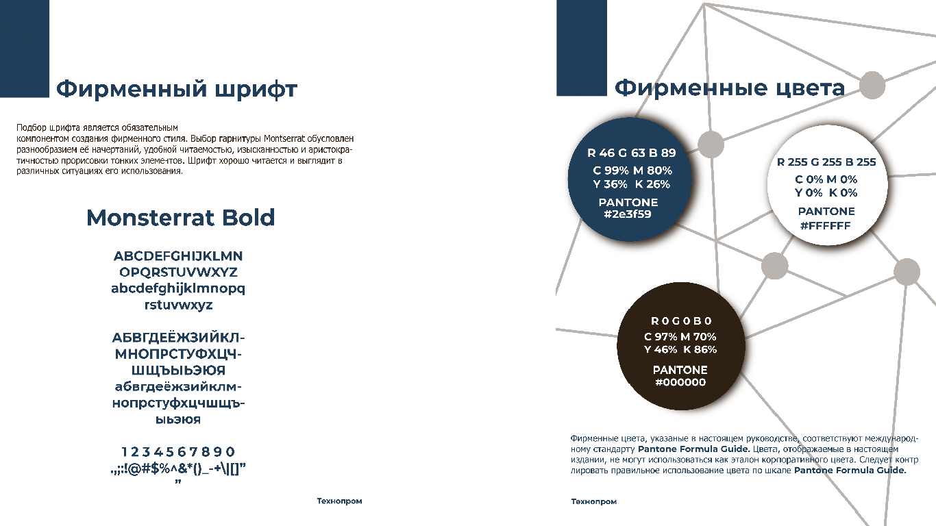 Логобук для IT-компании "Технопром" — Изображение №3 — Брендинг на Dprofile