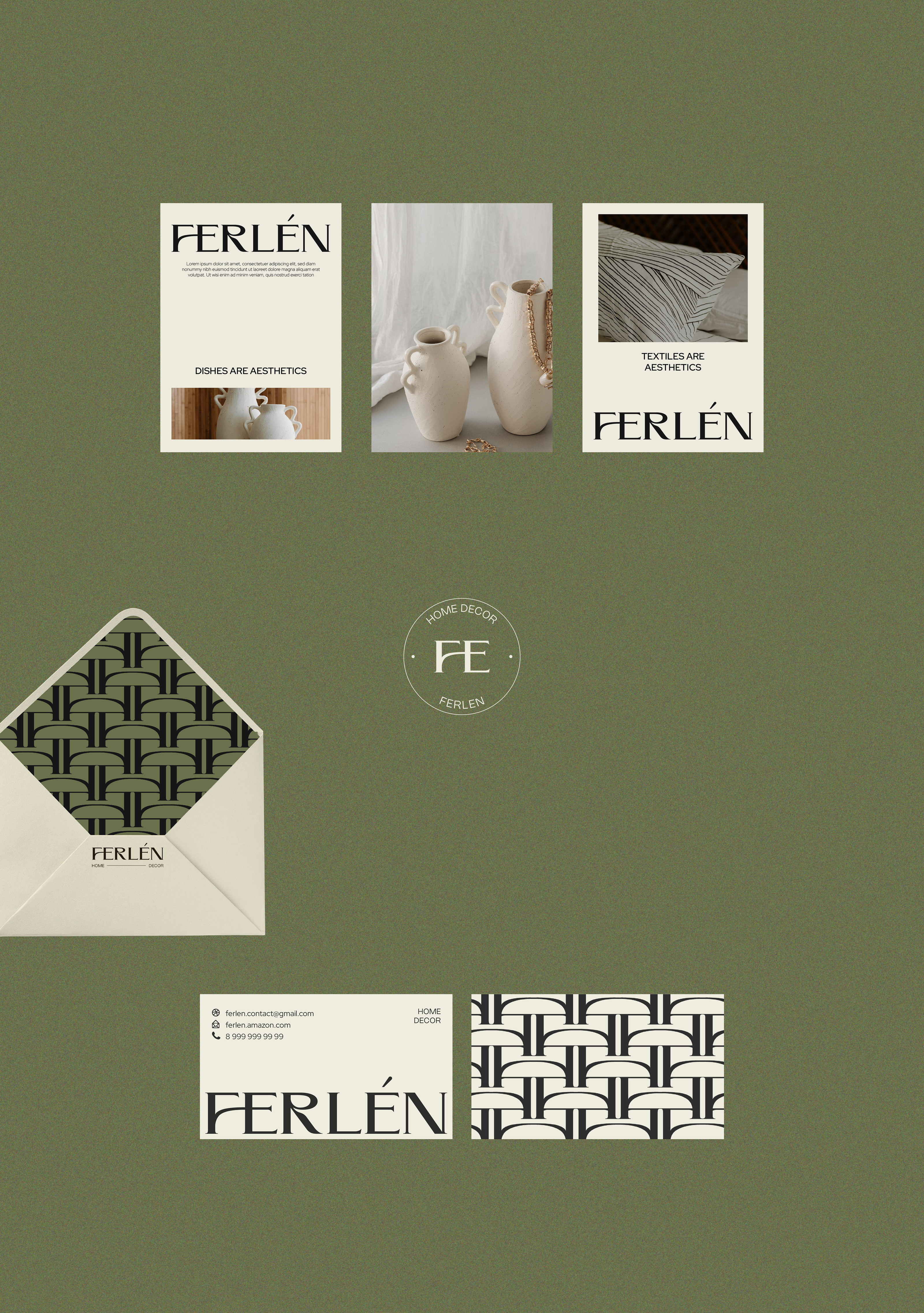 FERLÉN | ФИРМЕННЫЙ СТИЛЬ | ЛОГОТИП — Изображение №4 — Брендинг на Dprofile