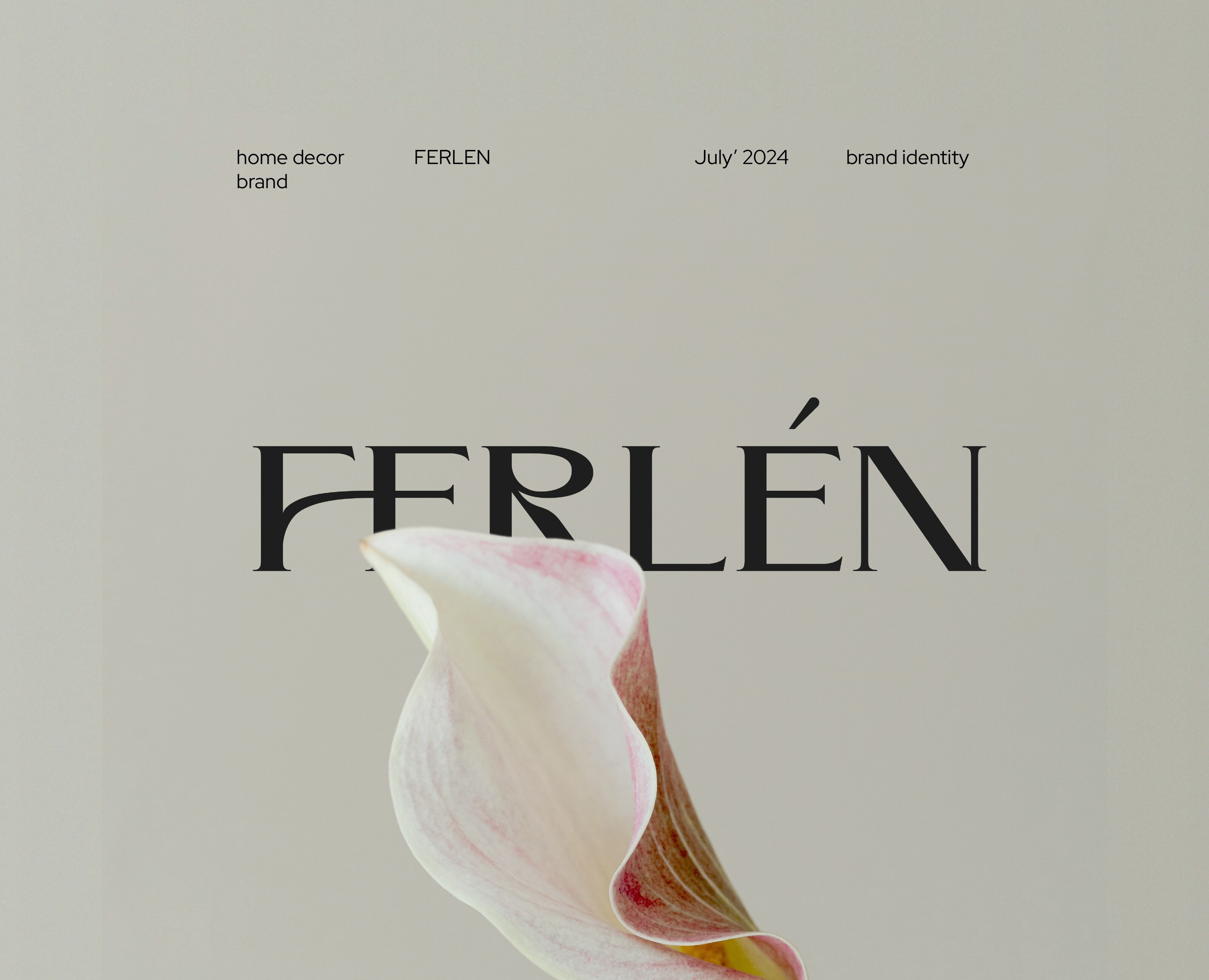 FERLÉN | ФИРМЕННЫЙ СТИЛЬ | ЛОГОТИП — Брендинг на Dprofile