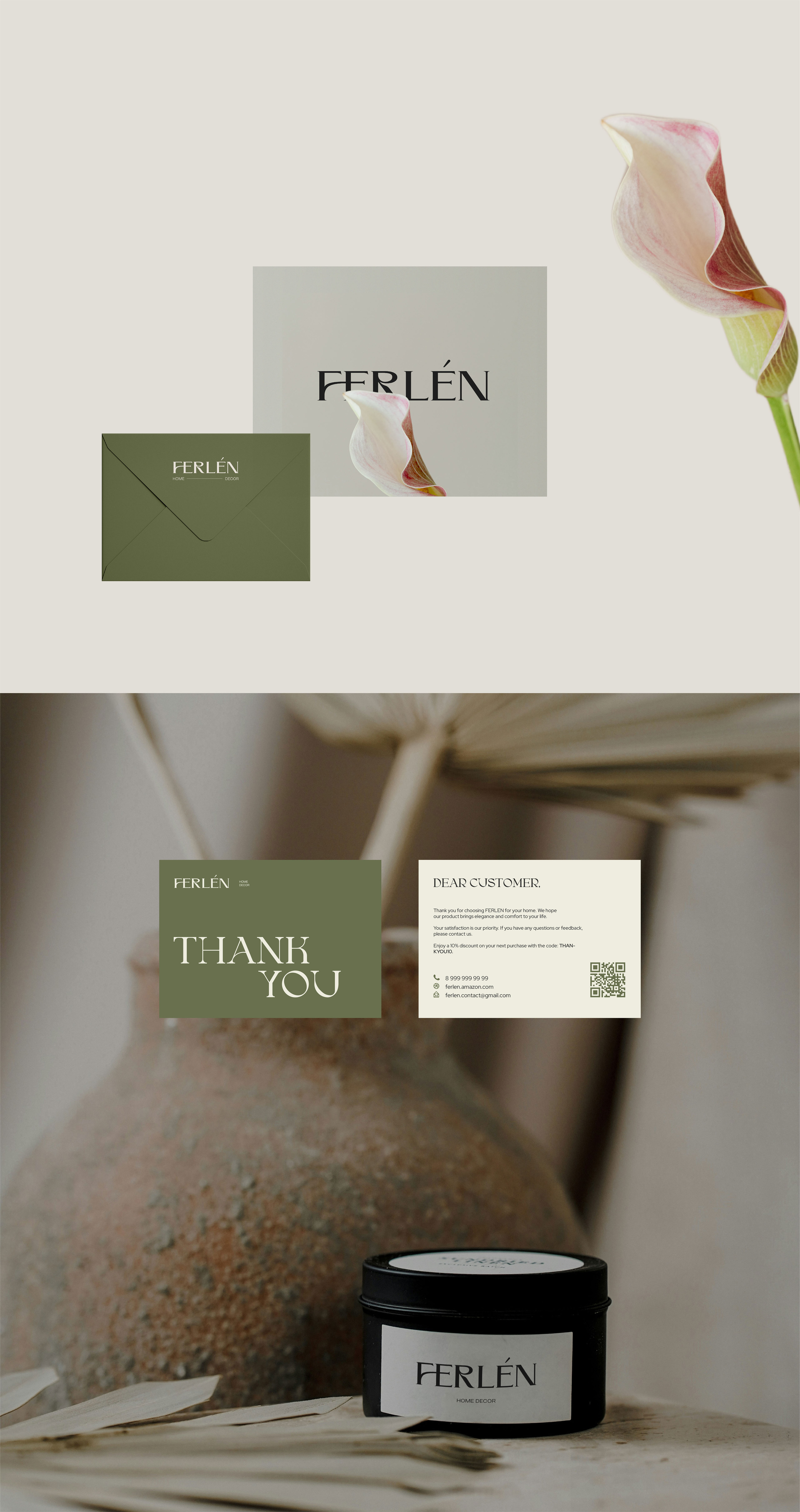FERLÉN | ФИРМЕННЫЙ СТИЛЬ | ЛОГОТИП — Изображение №3 — Брендинг на Dprofile