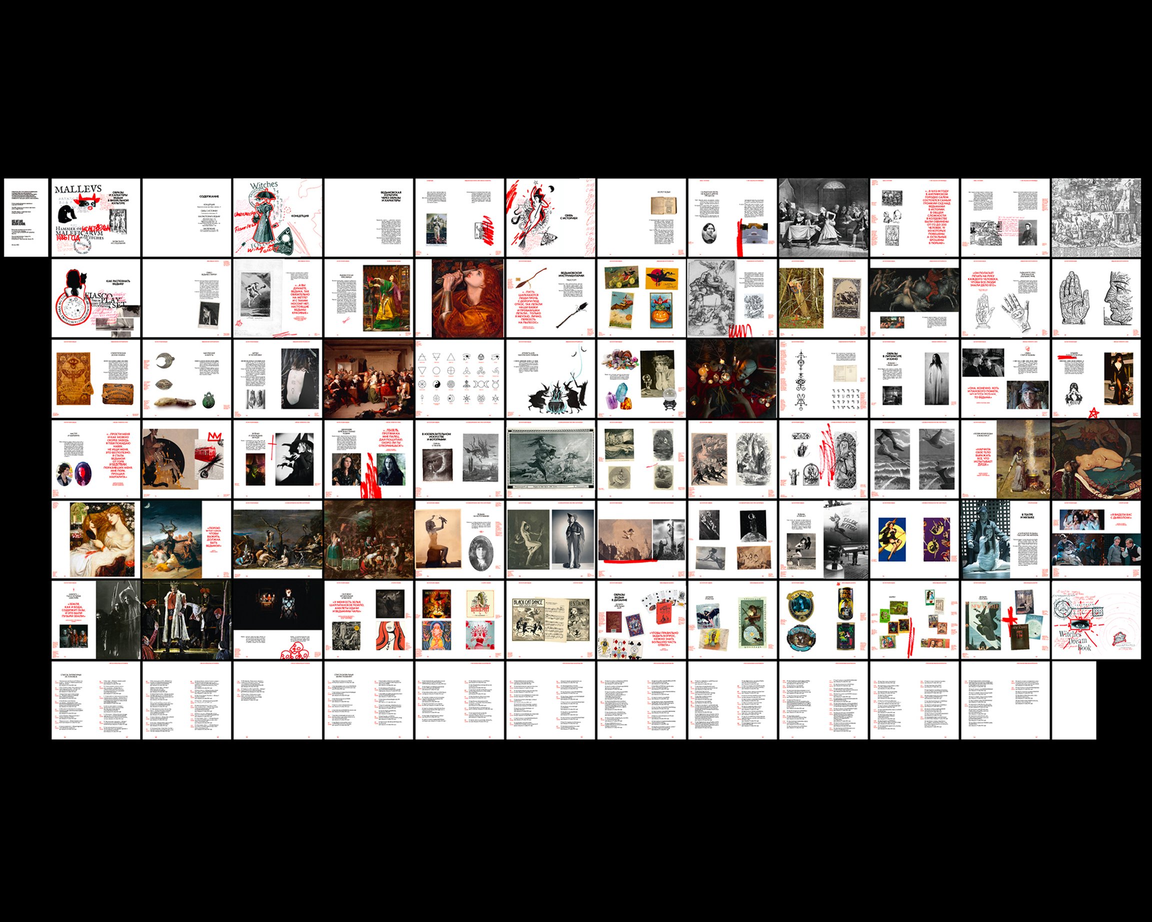 Визуальное исследование о ведьмах — Изображение №23 — Иллюстрация, Графика на Dprofile