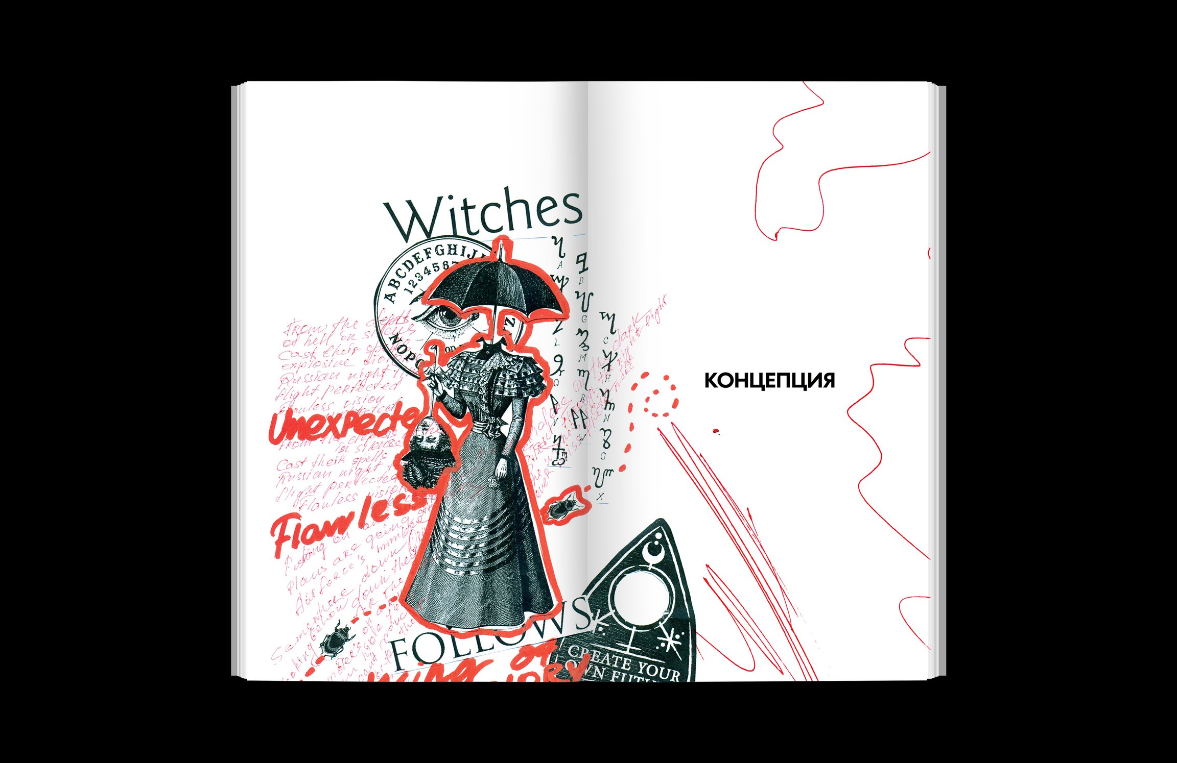 Визуальное исследование о ведьмах — Изображение №10 — Иллюстрация, Графика на Dprofile