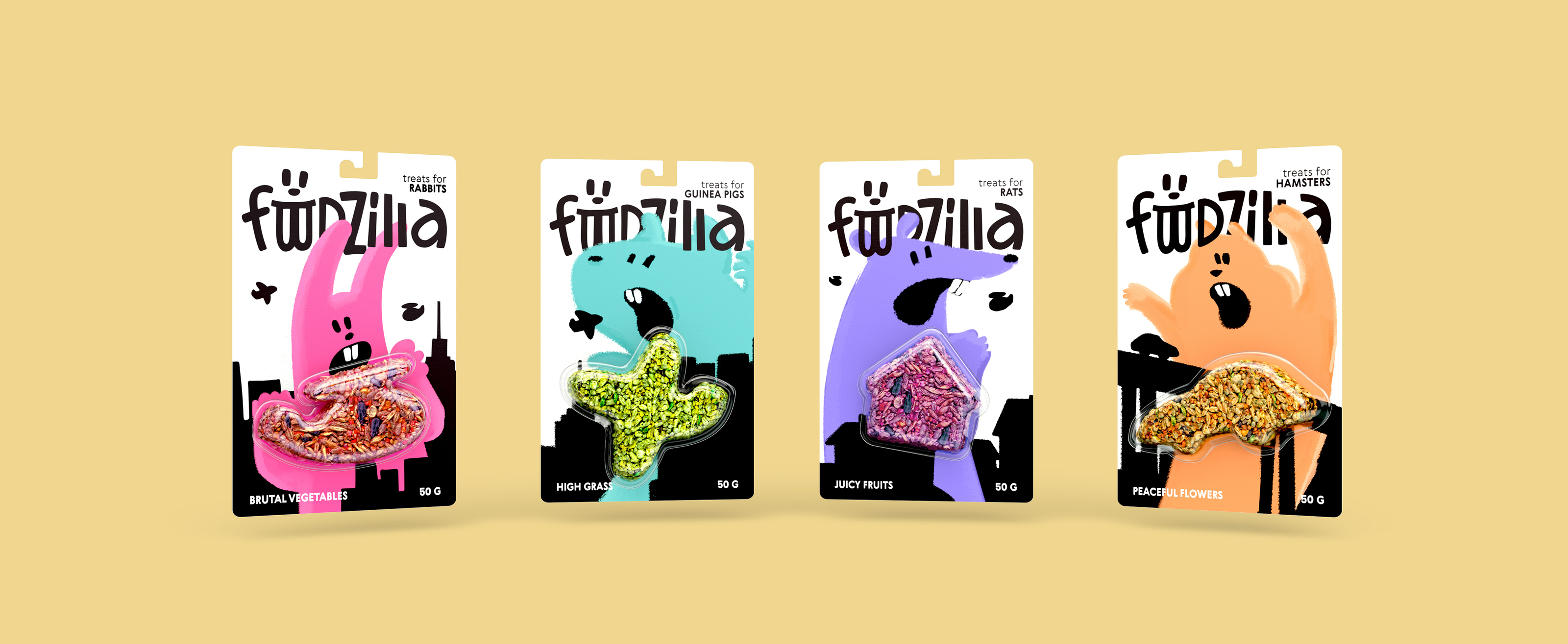FOODZILLA — Изображение №5 — Брендинг, Иллюстрация на Dprofile