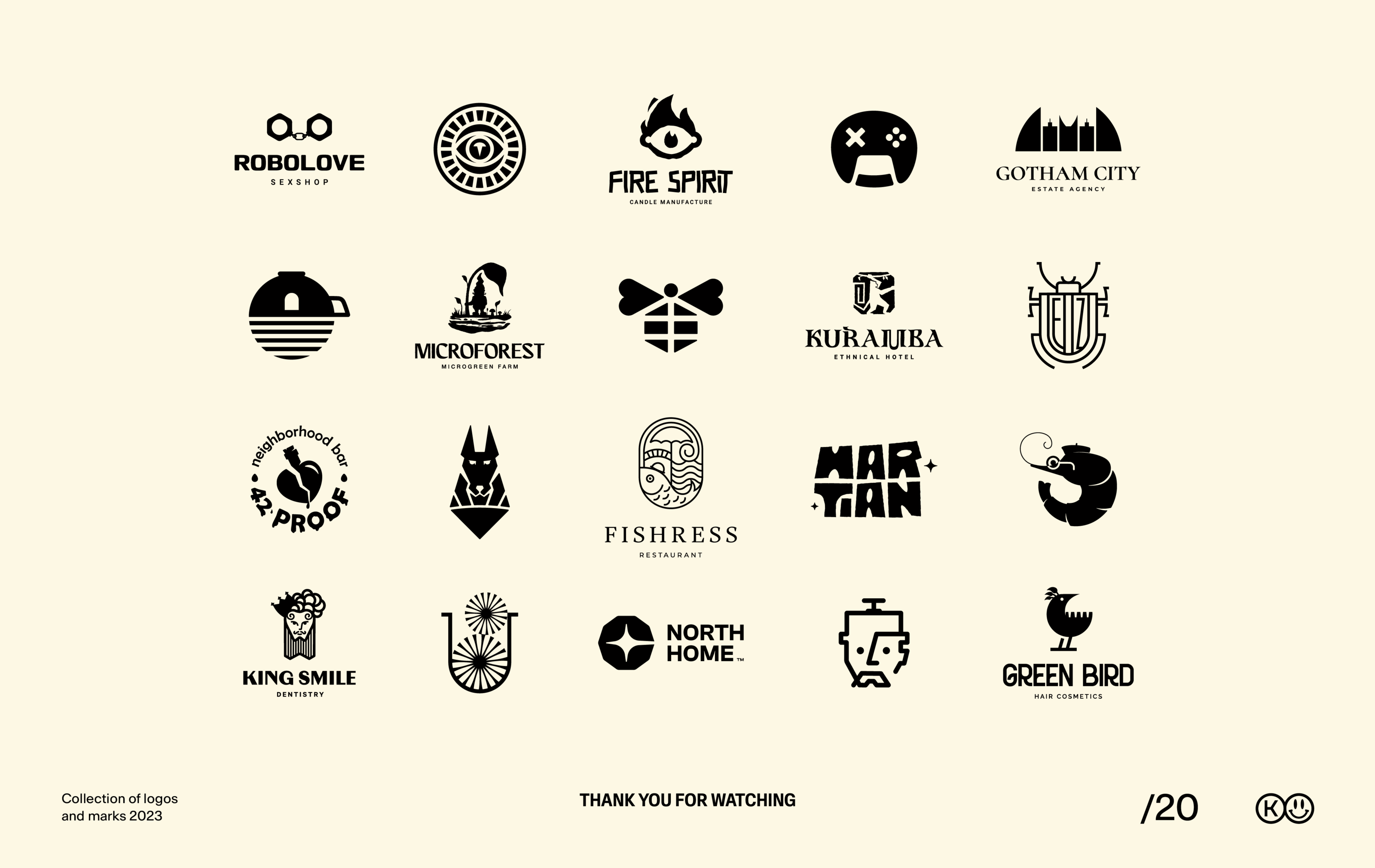 Collection of logos and marks 2023 — Изображение №22 — Брендинг, Графика на Dprofile