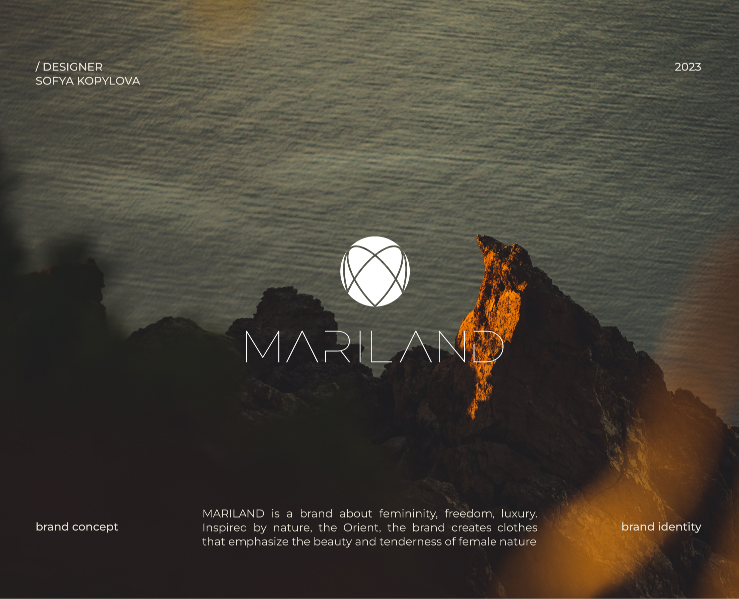 MARILAND — Брендинг, Графика на Dprofile