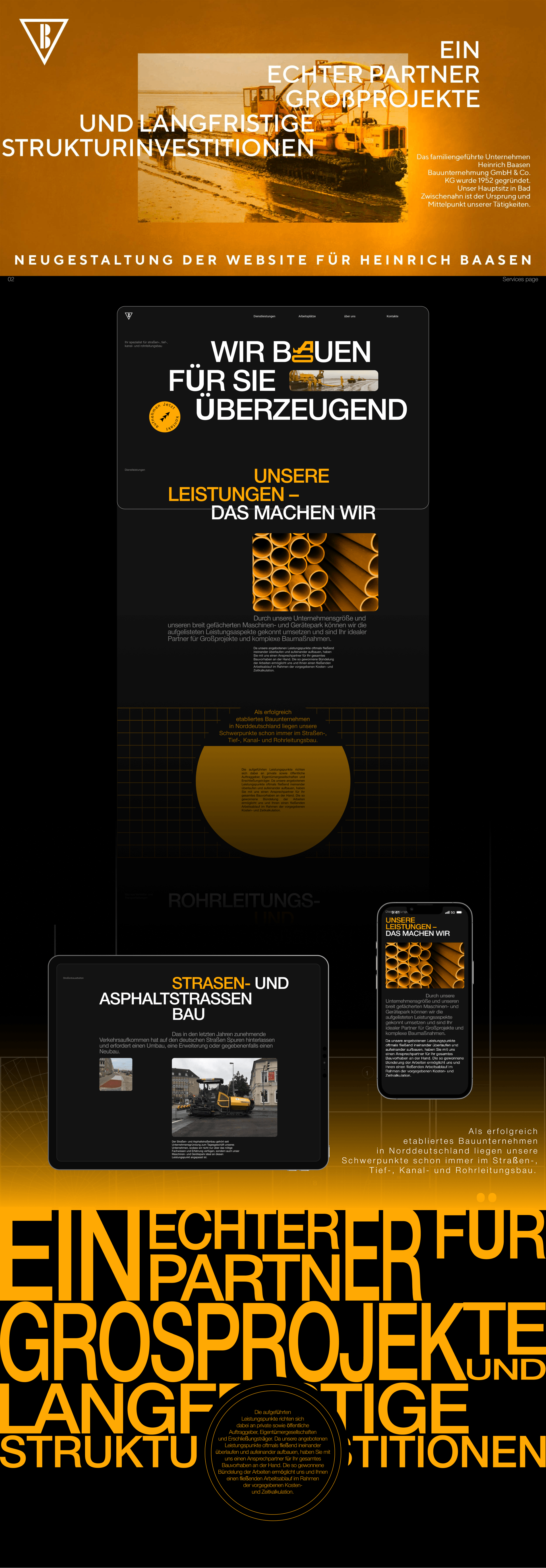 Redesign Heinrich Baasen — Изображение №5 — Интерфейсы, Графика на Dprofile