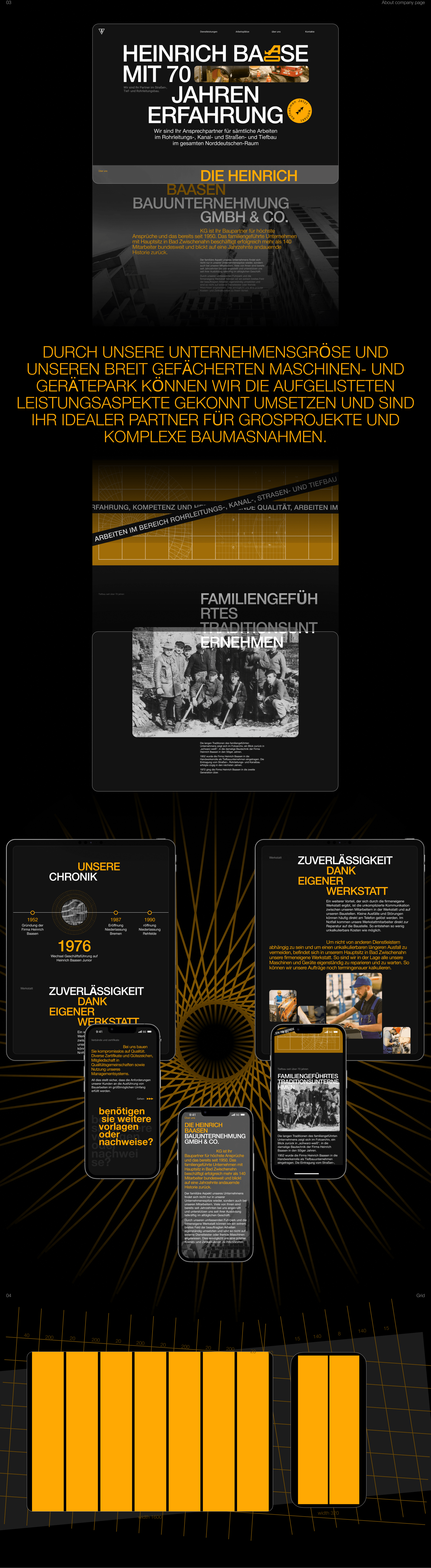 Redesign Heinrich Baasen — Изображение №6 — Интерфейсы, Графика на Dprofile