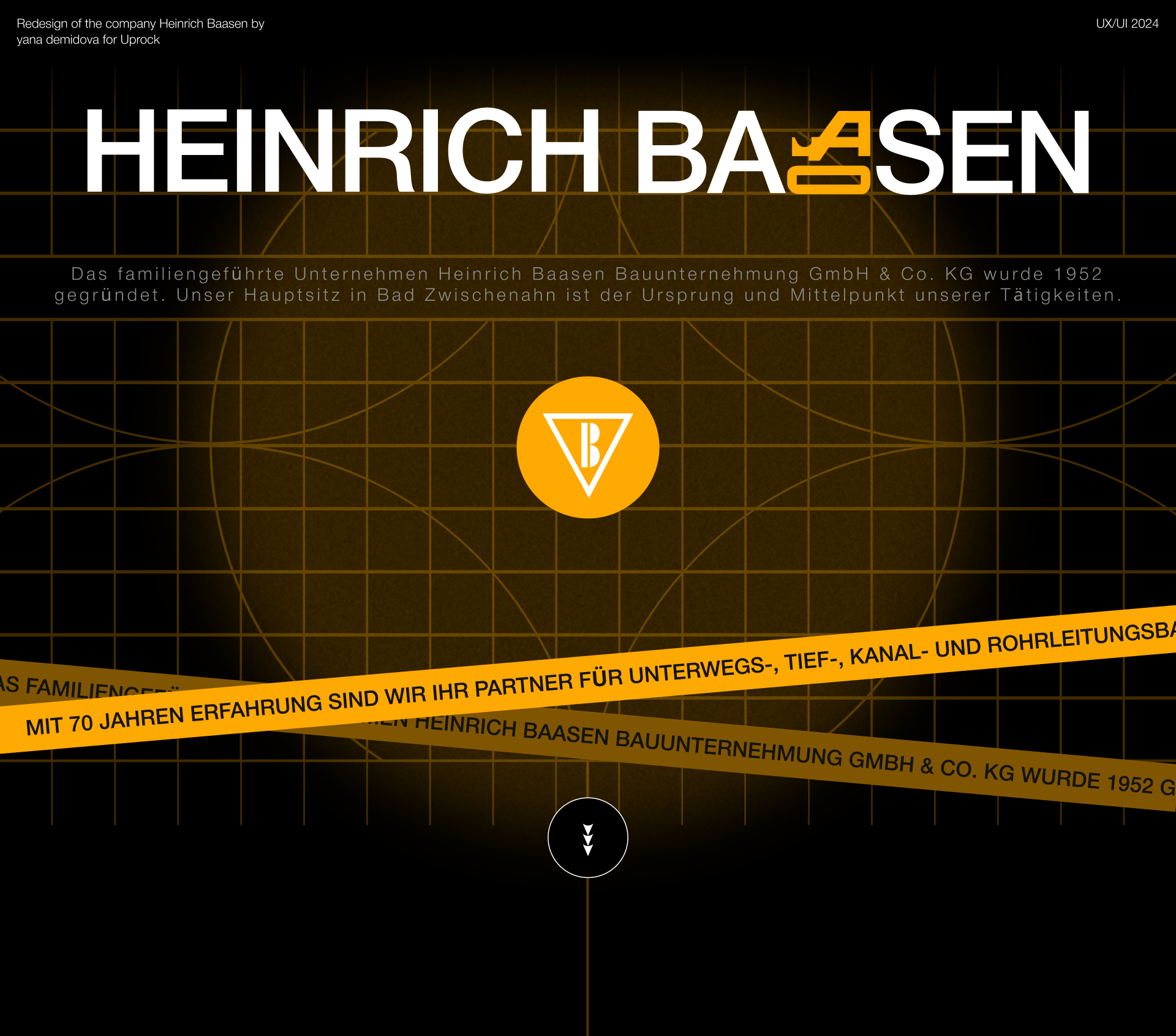 Redesign Heinrich Baasen — Изображение №1 — Интерфейсы, Графика на Dprofile