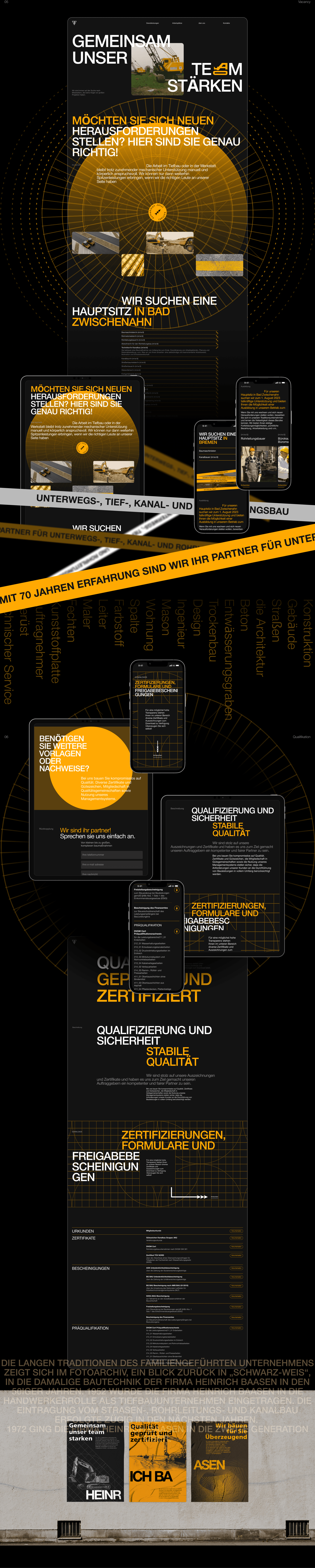 Redesign Heinrich Baasen — Изображение №8 — Интерфейсы, Графика на Dprofile