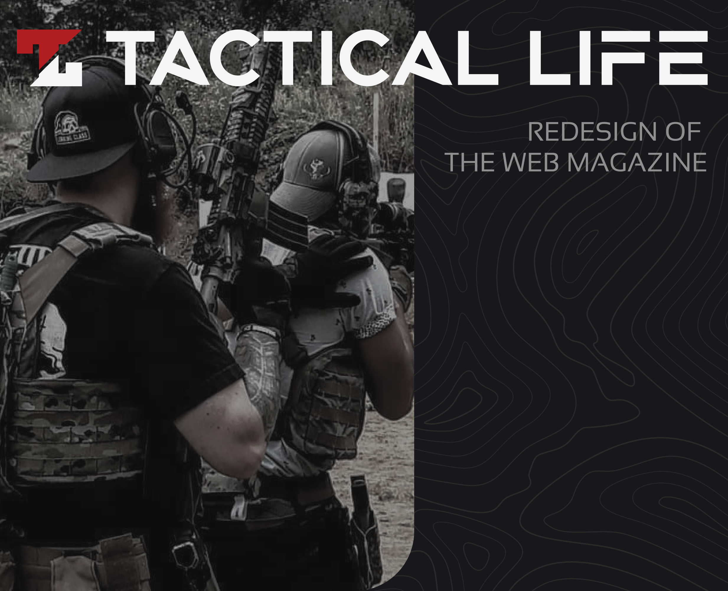 TACTICAL-LIFE / Редизайн новостного сайта — Интерфейсы на Dprofile