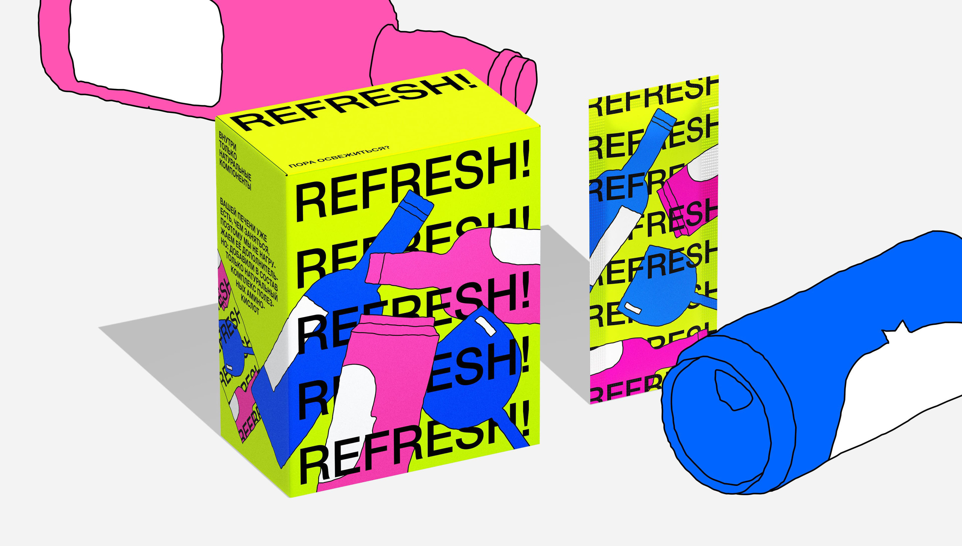 Refresh — Изображение №3 — Брендинг, Анимация на Dprofile
