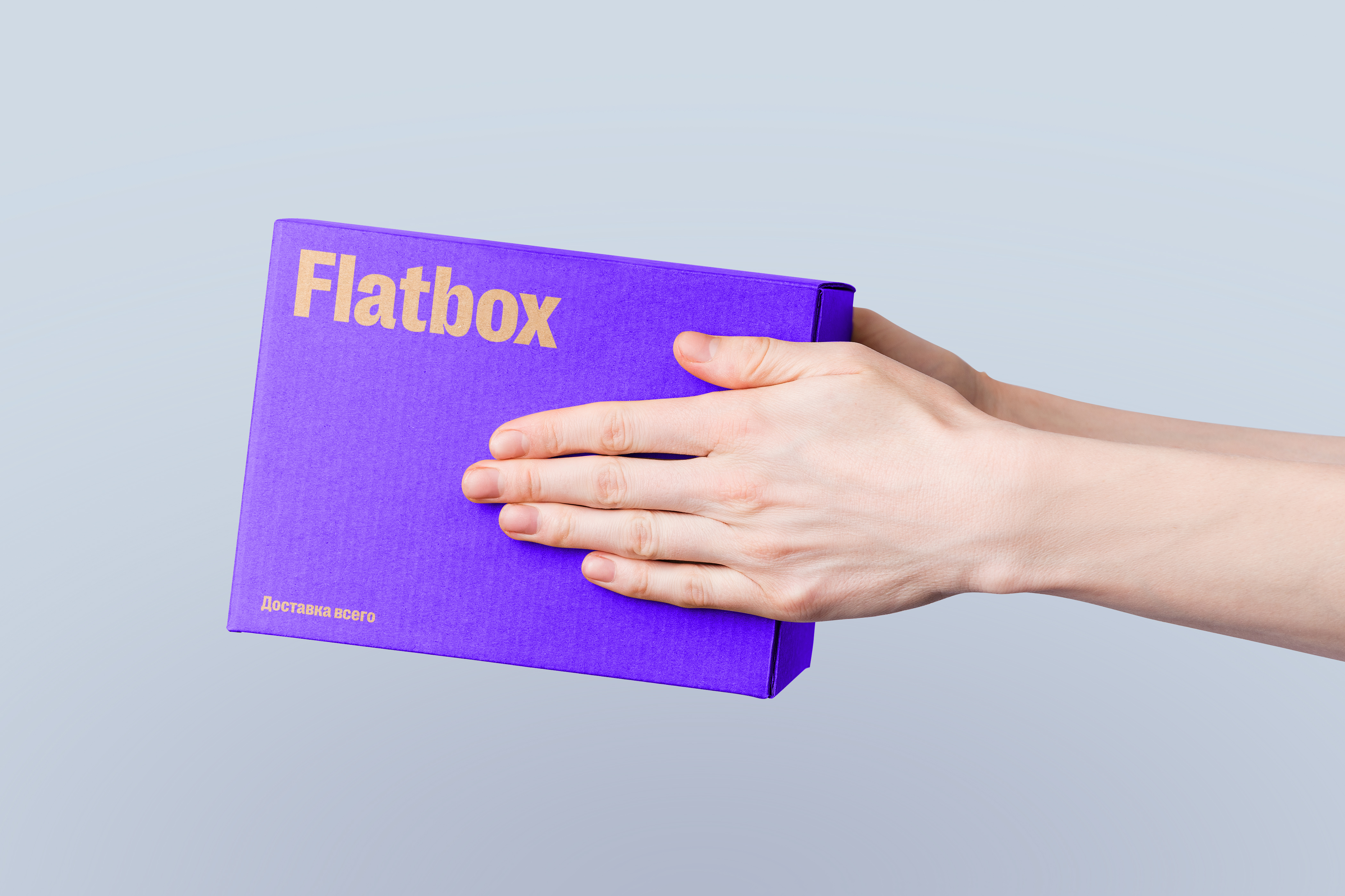 Айдентика службы доставки Flatbox — Изображение №3 — Брендинг, Анимация на Dprofile