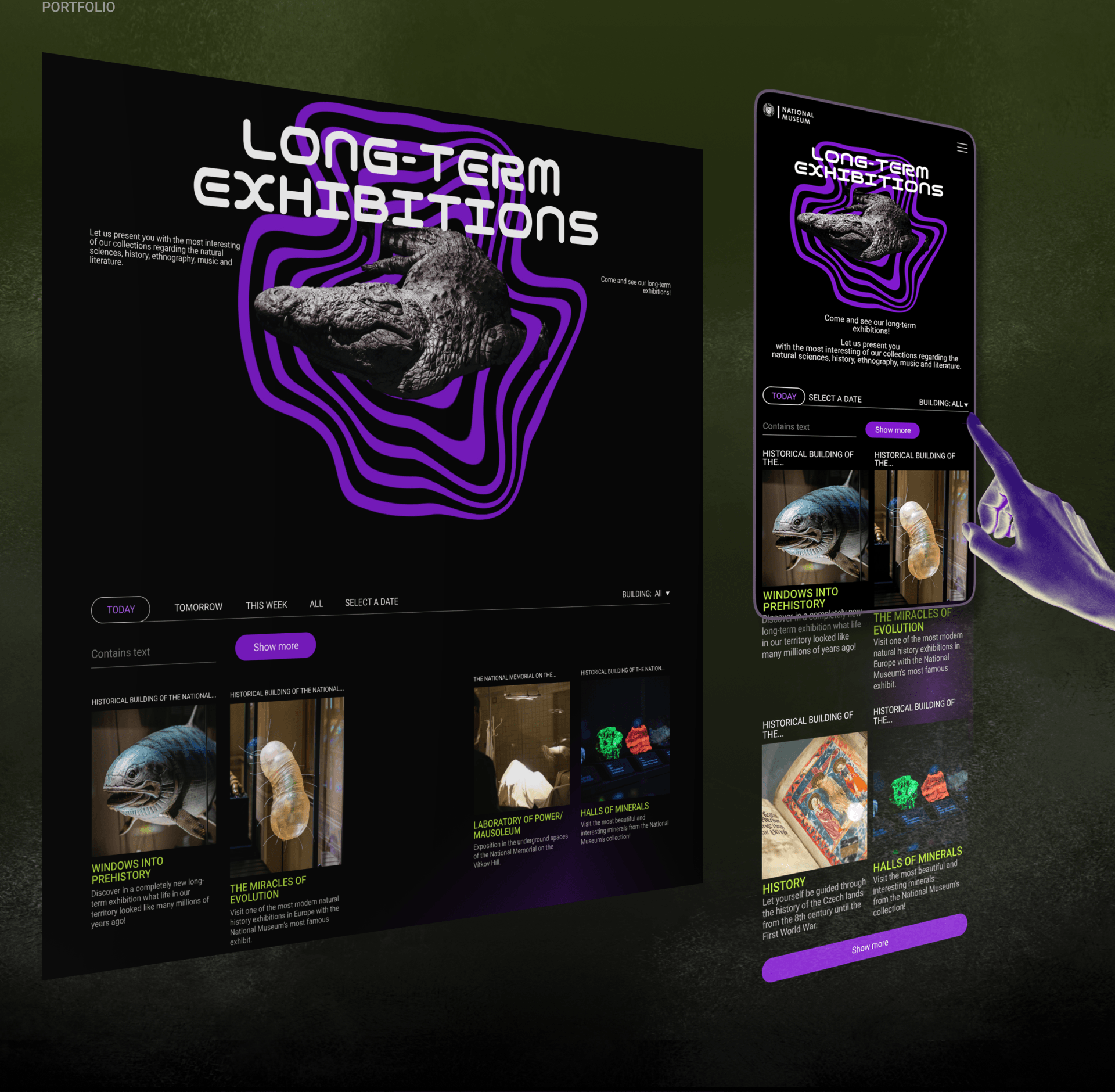 National Museum | Corporate redesign — Изображение №5 — Интерфейсы на Dprofile