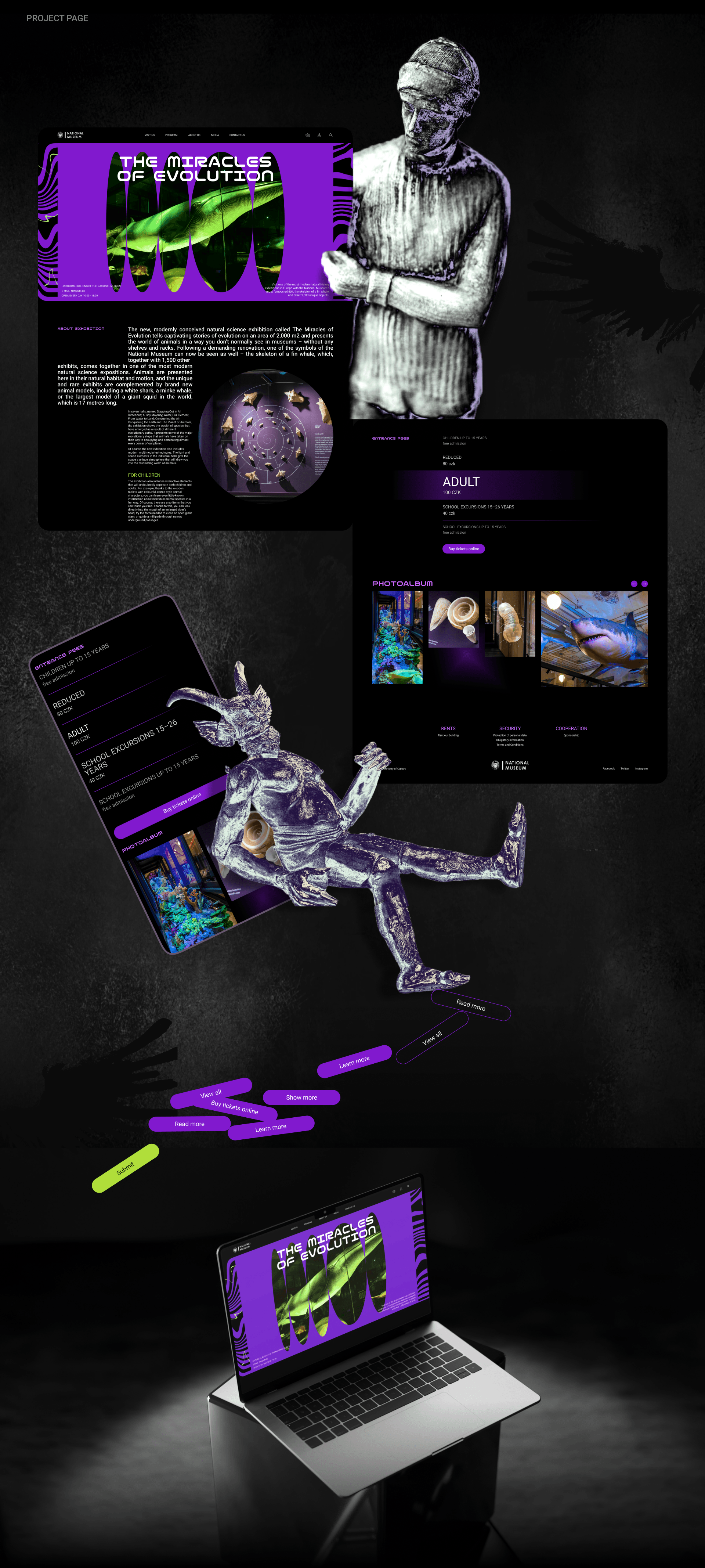 National Museum | Corporate redesign — Изображение №8 — Интерфейсы на Dprofile