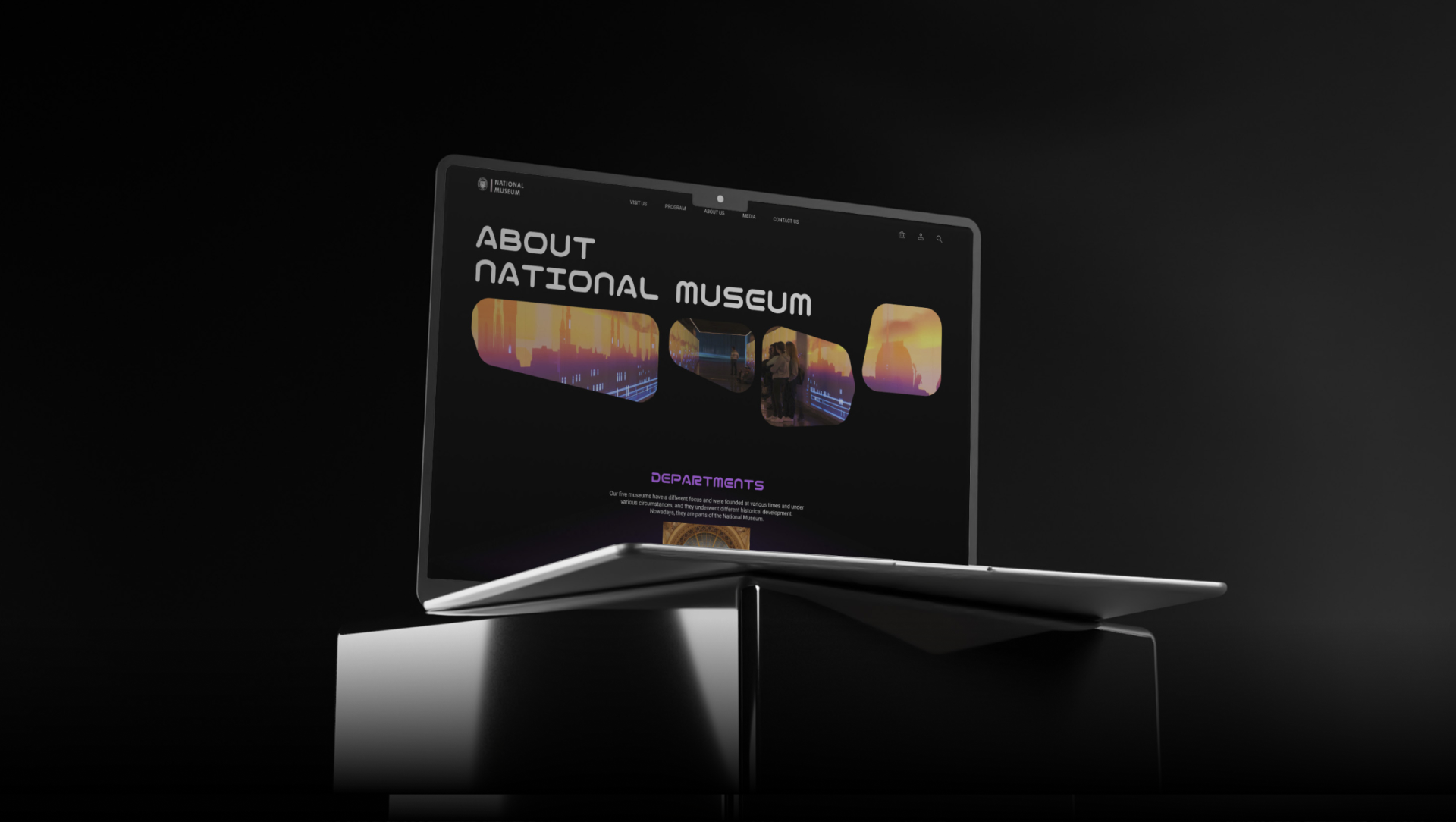 National Museum | Corporate redesign — Изображение №10 — Интерфейсы на Dprofile
