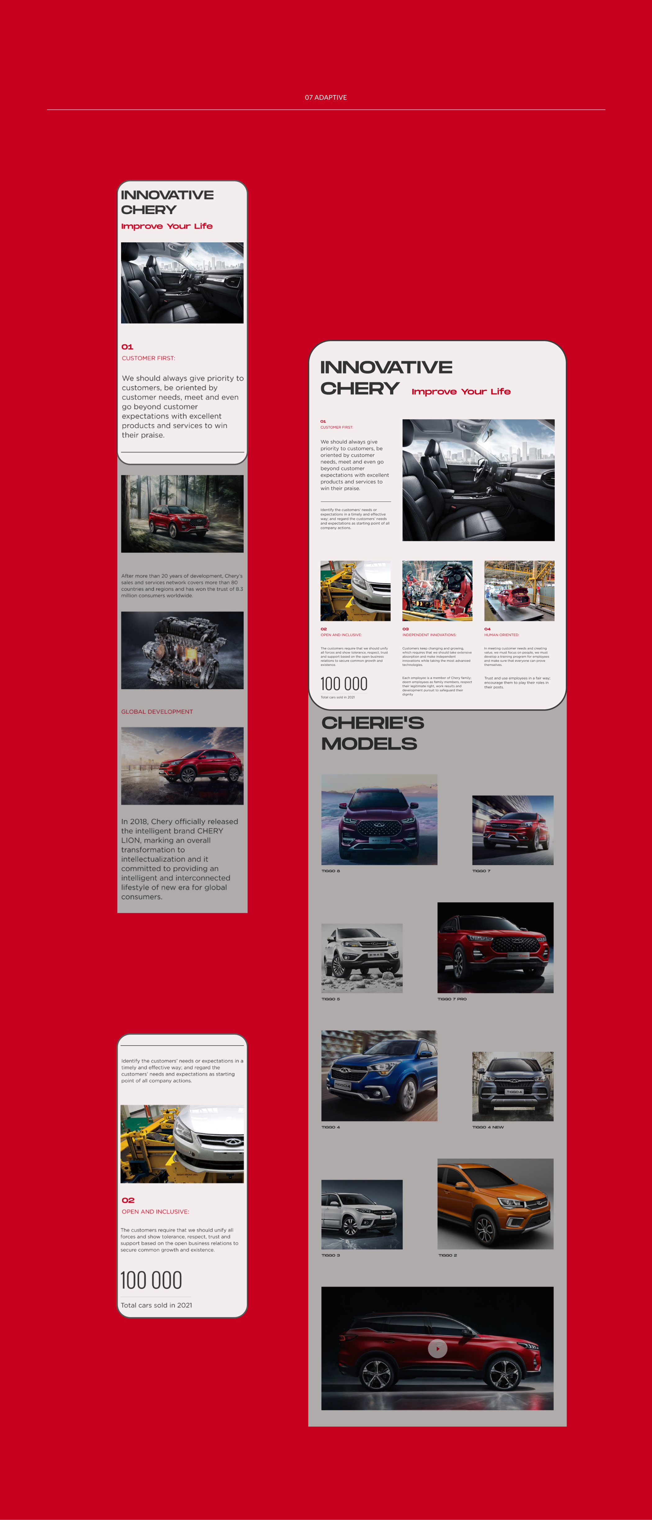 Chery — Изображение №10 — Интерфейсы на Dprofile