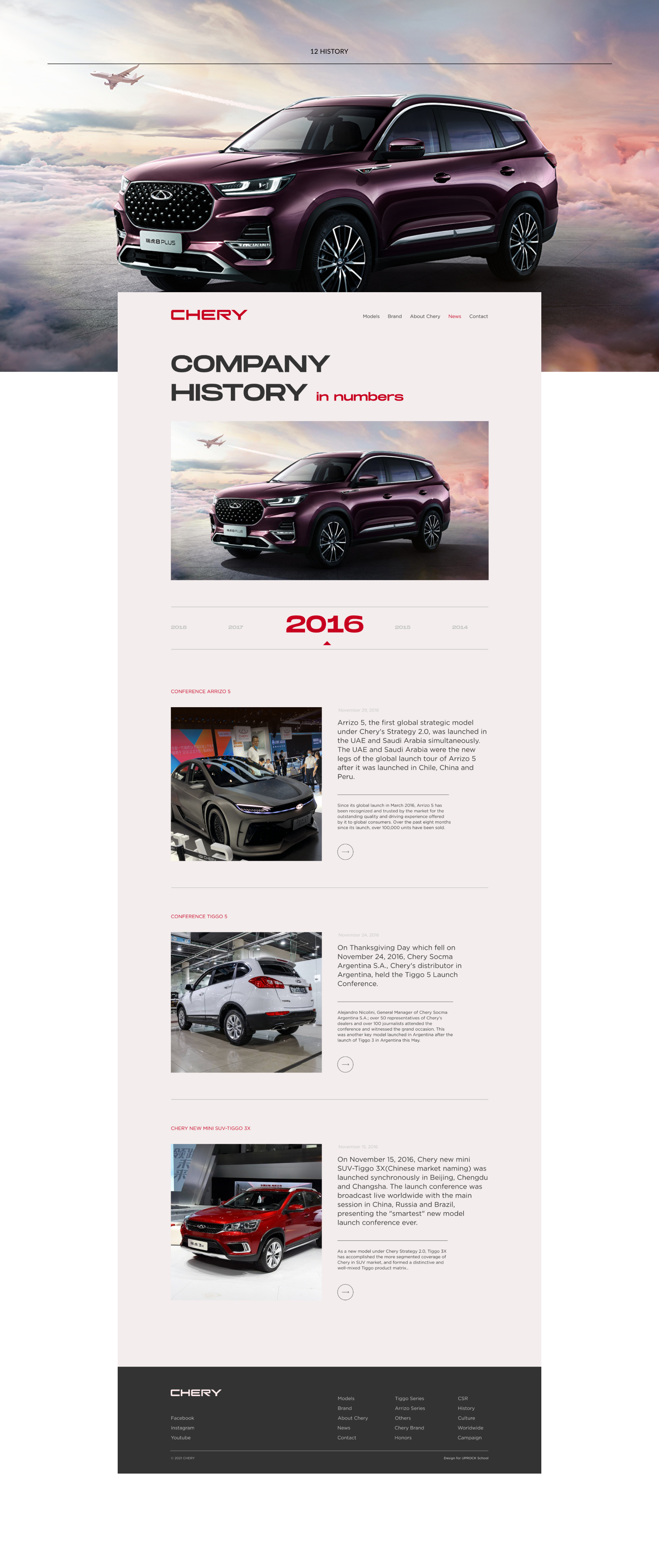 Chery — Изображение №15 — Интерфейсы на Dprofile
