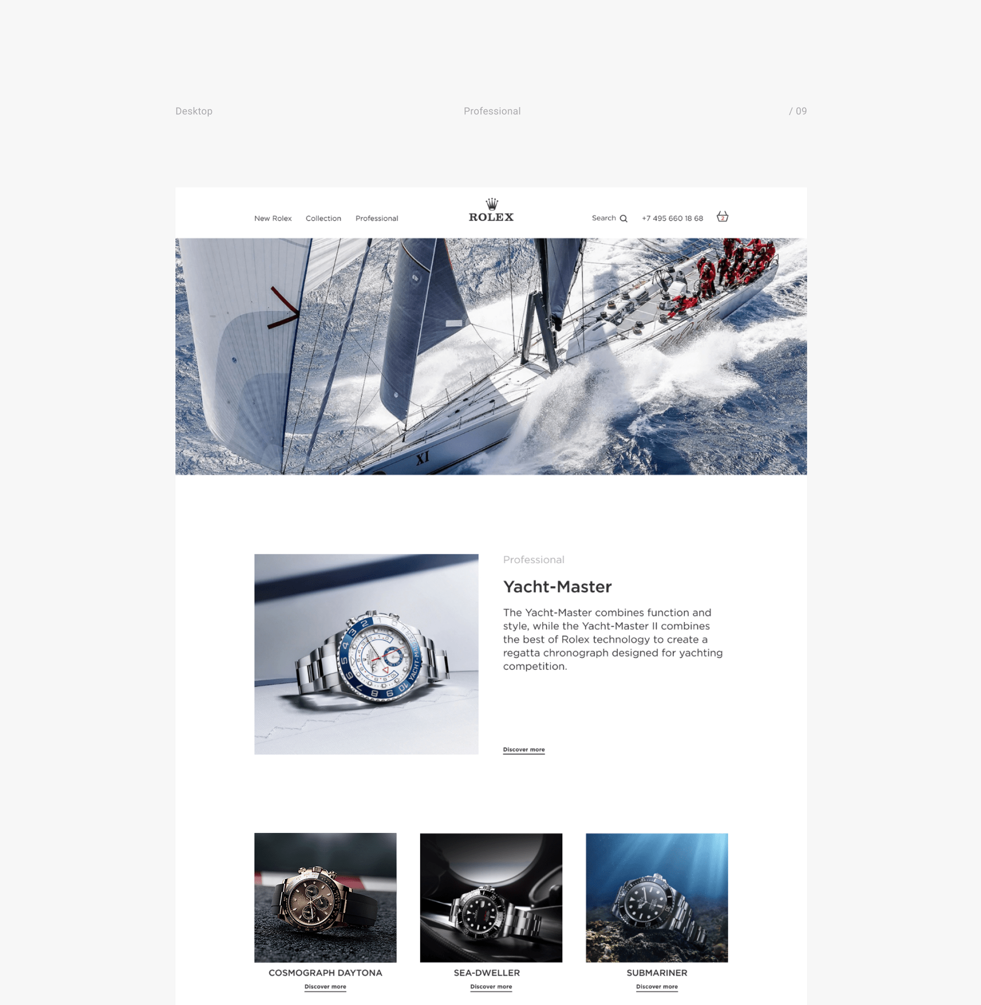 Rolex — Изображение №15 — Интерфейсы на Dprofile
