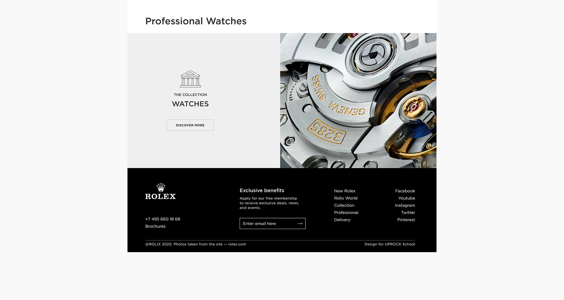 Rolex — Изображение №5 — Интерфейсы на Dprofile